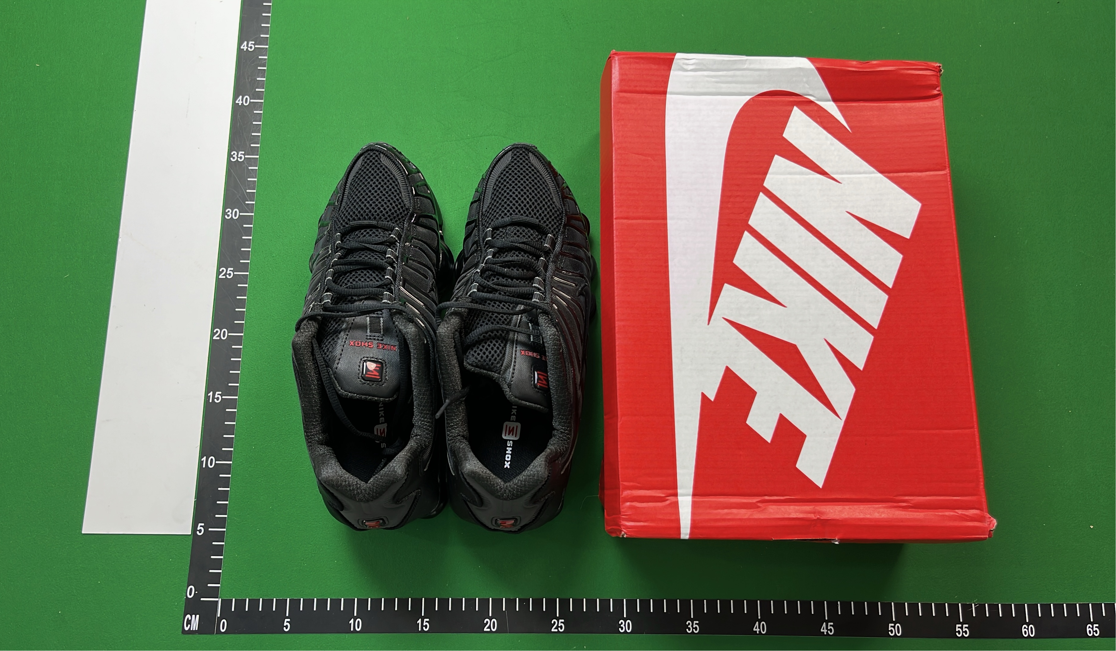 Nike Shox TL White Red Black Running Shoes
