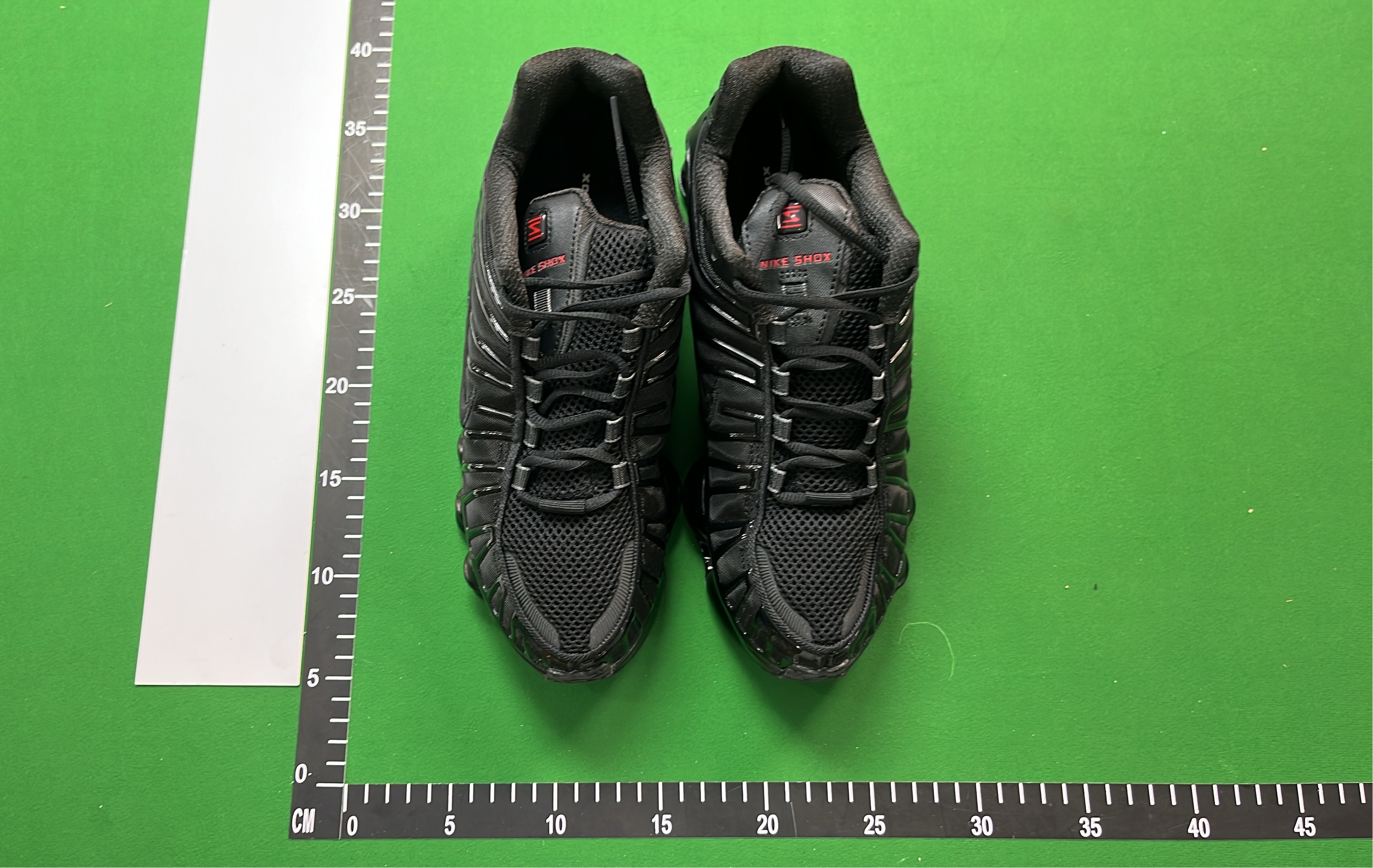 Nike Shox TL White Red Black Running Shoes