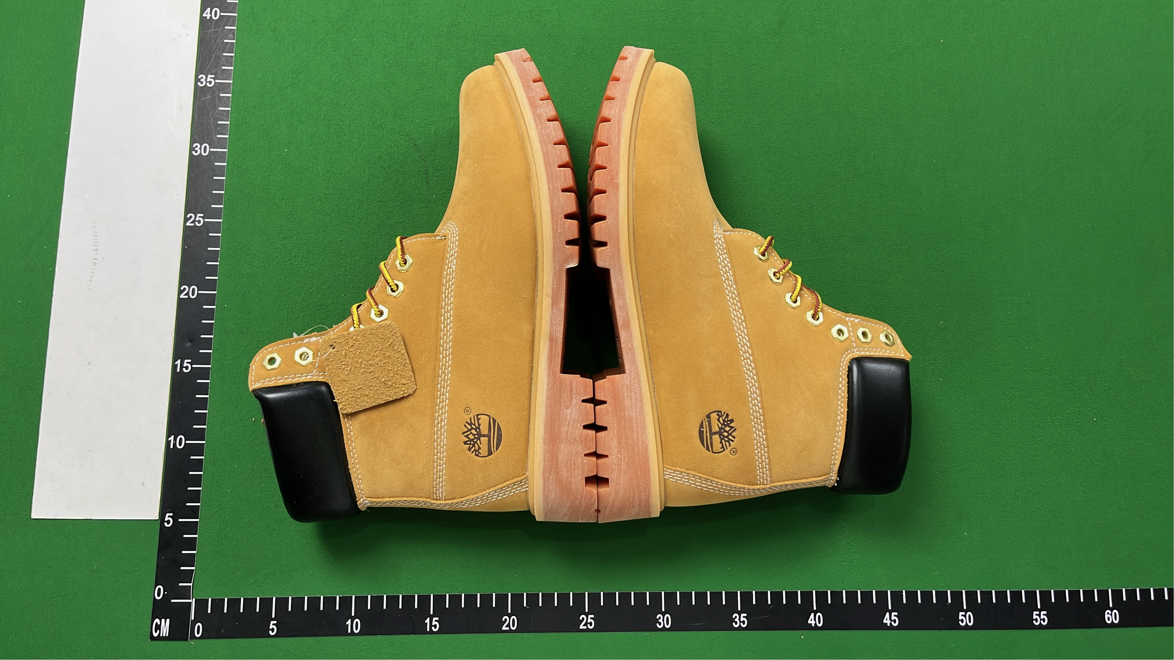 Timberland 6 Inch Premium Boot with Monogram Print