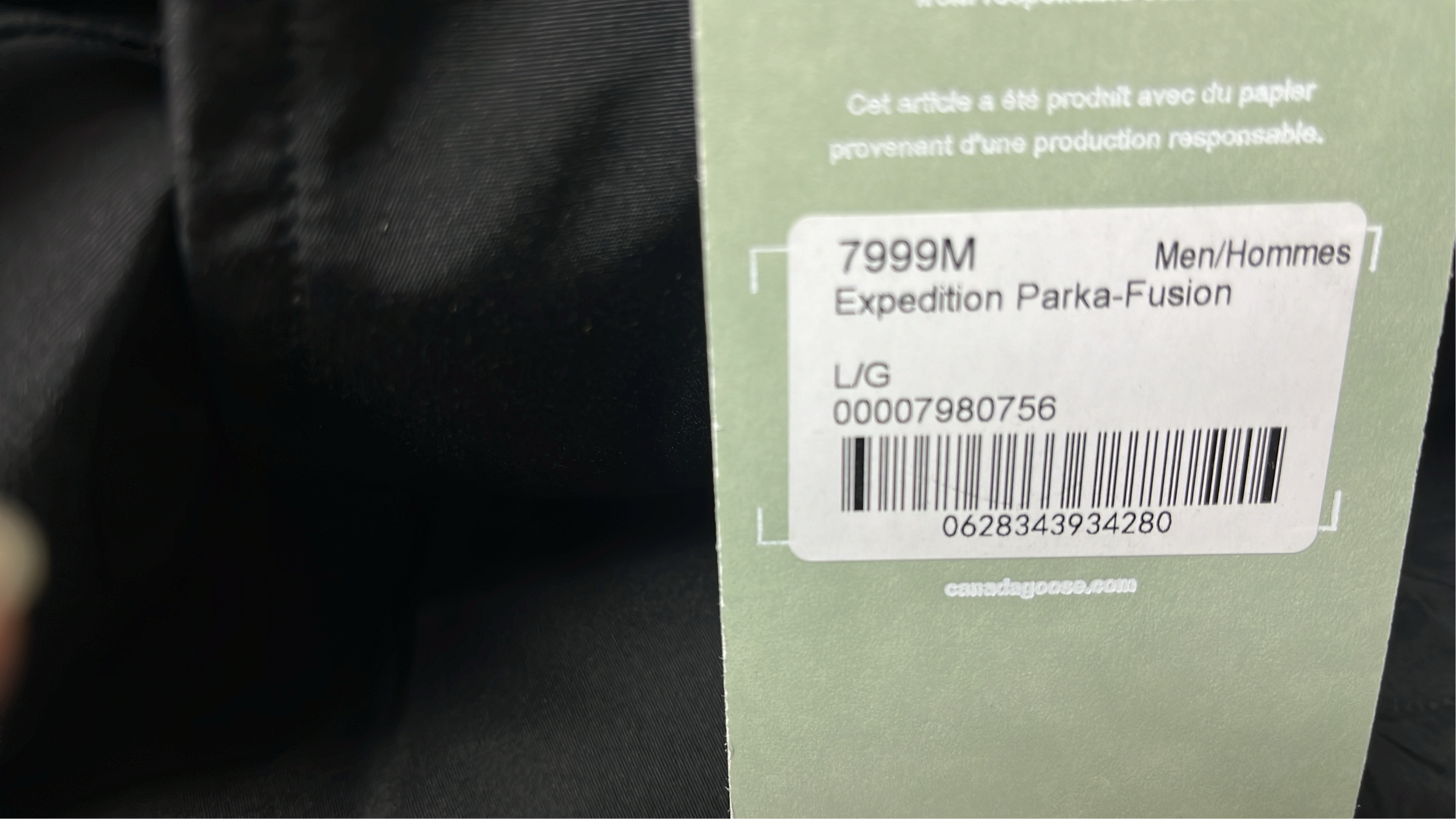 Canada Goose Gray Parka Jacket with Fur Hood