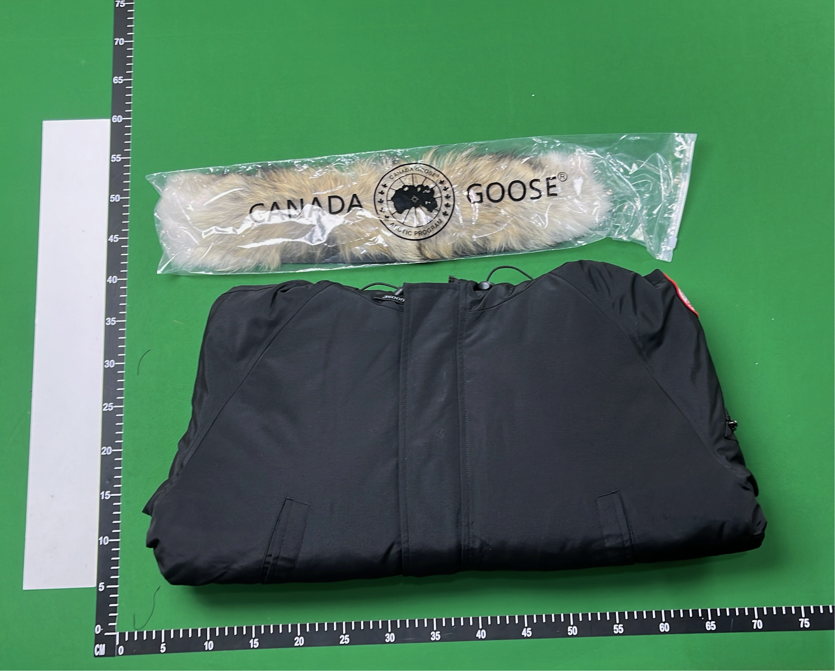 Canada Goose Gray Parka Jacket with Fur Hood