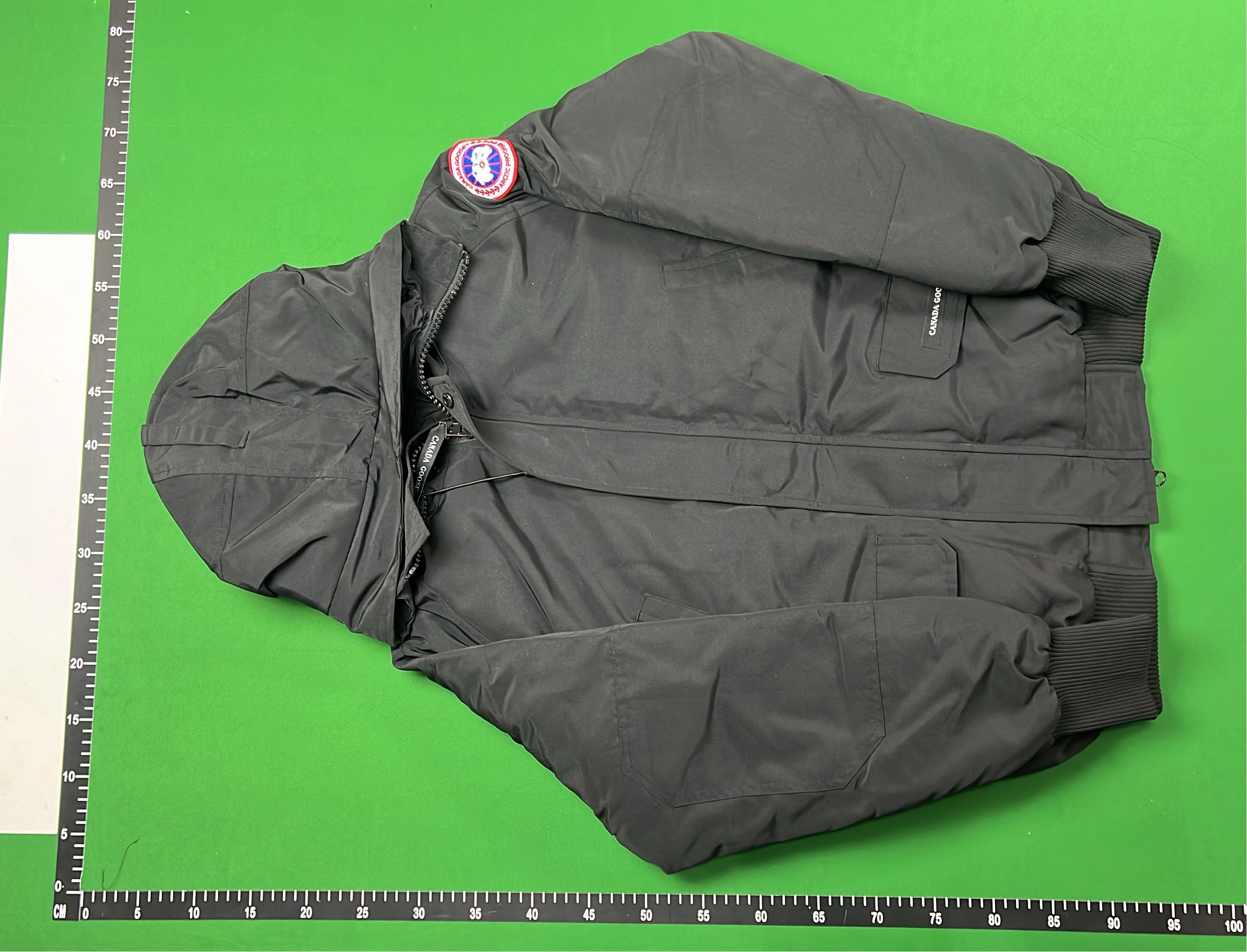 Canada Goose Gray Parka Jacket with Fur Hood