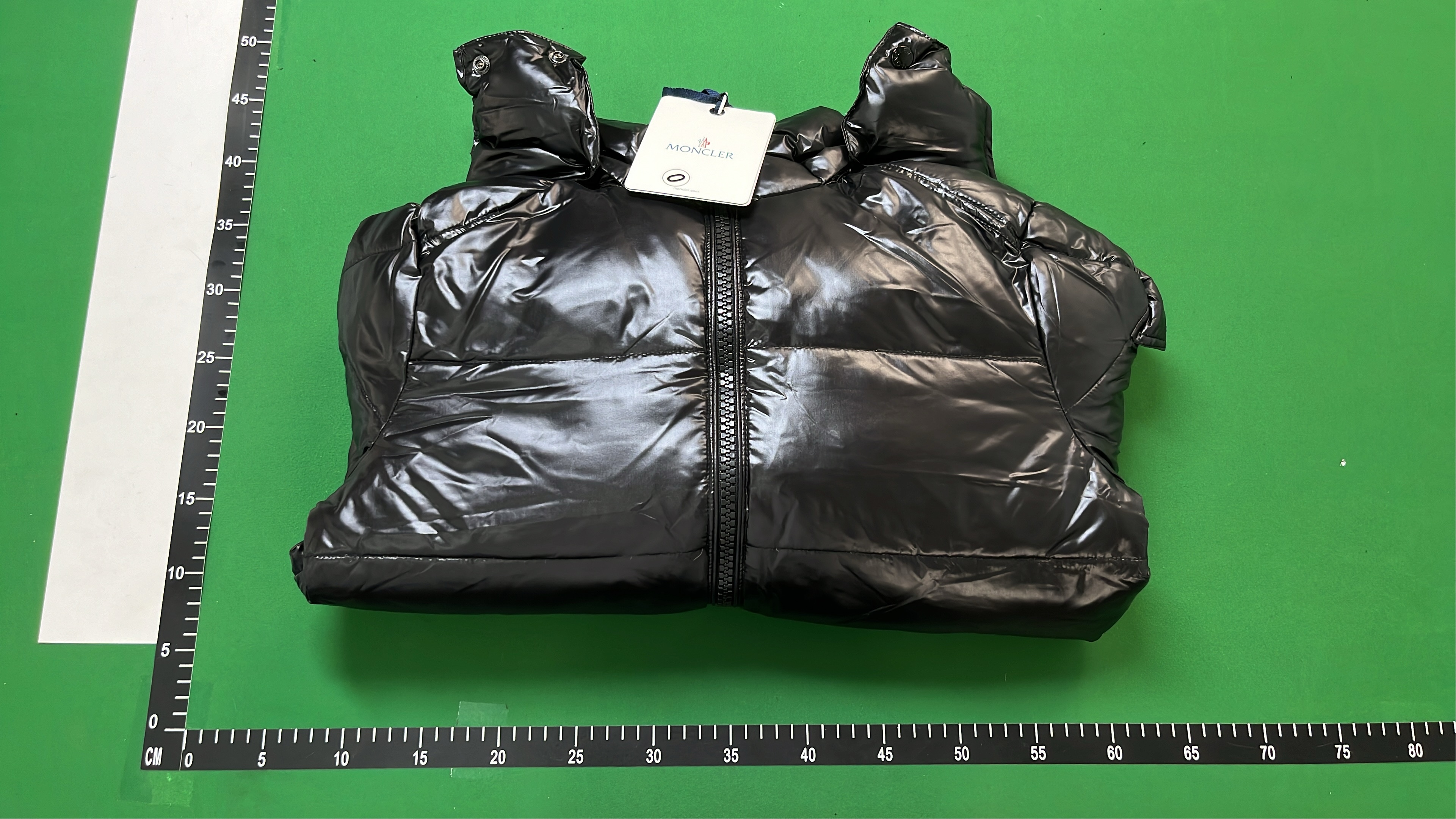 Moncler Black Puffer Jacket with Hood