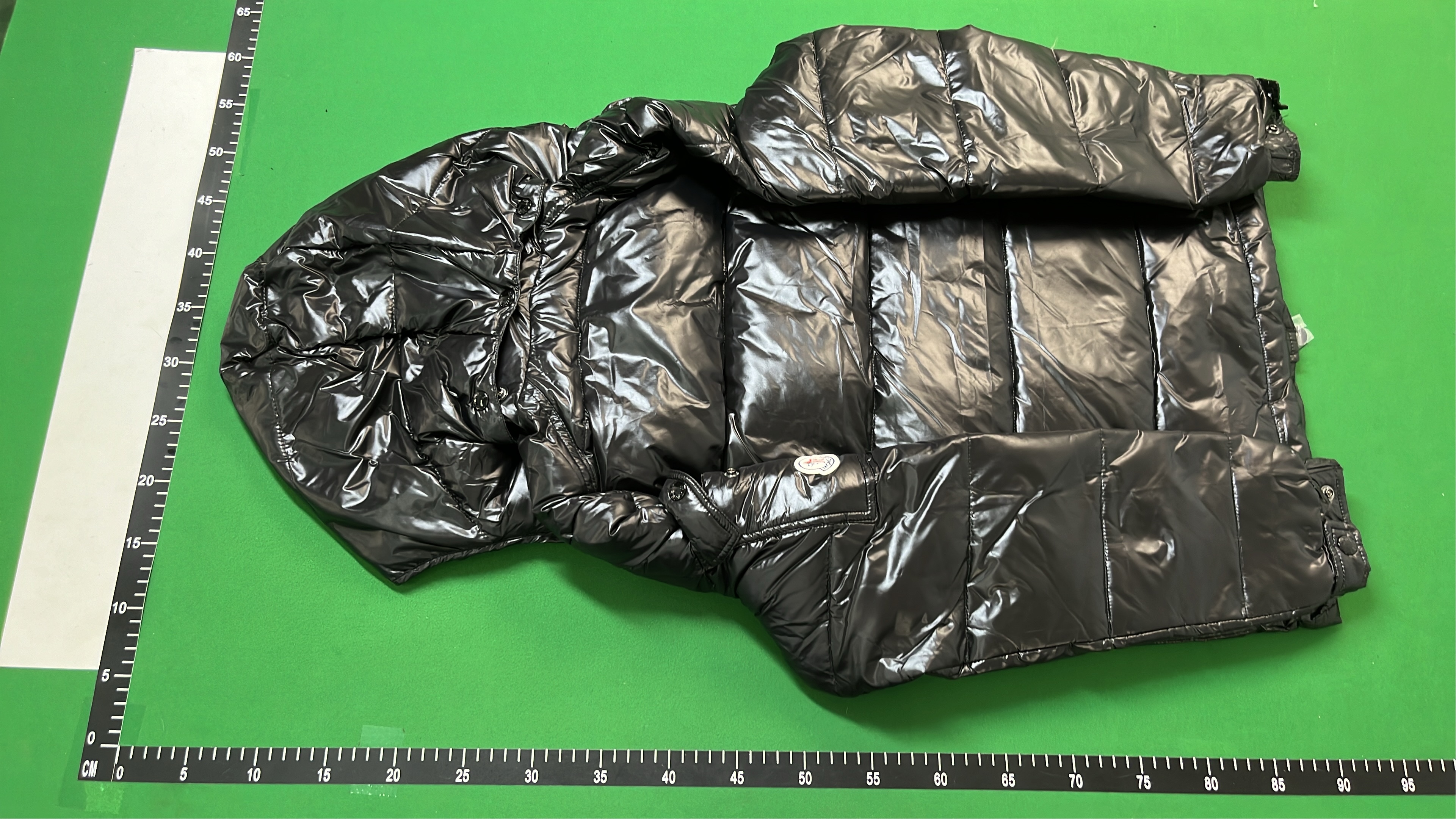 Moncler Black Puffer Jacket with Hood