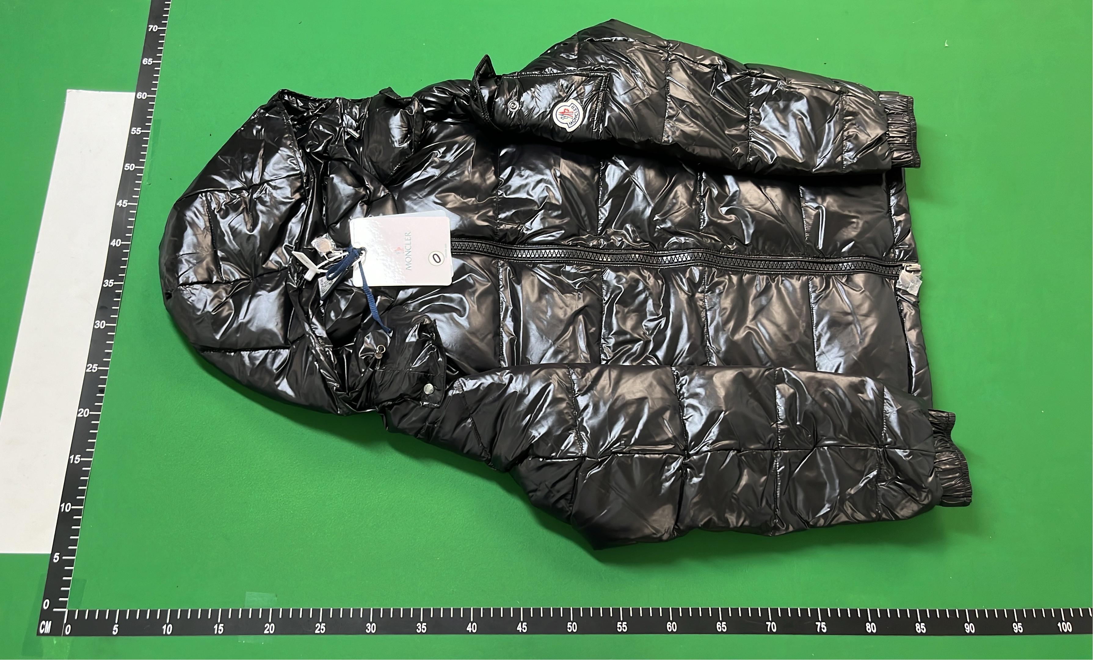 Moncler Black Puffer Jacket with Hood