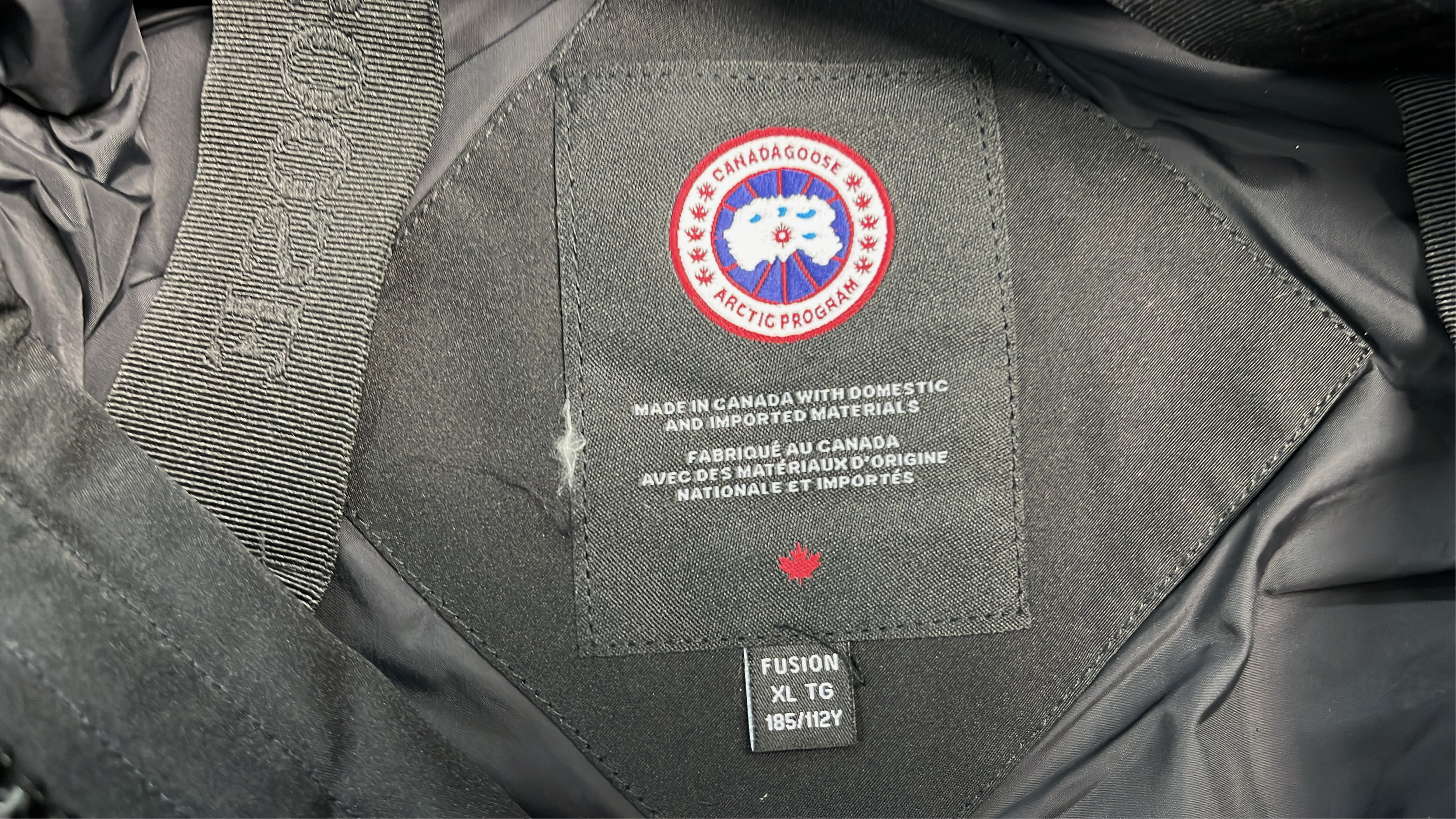 Canada Goose Arctic Program Parka - White Winter Jacket with Fur Hood