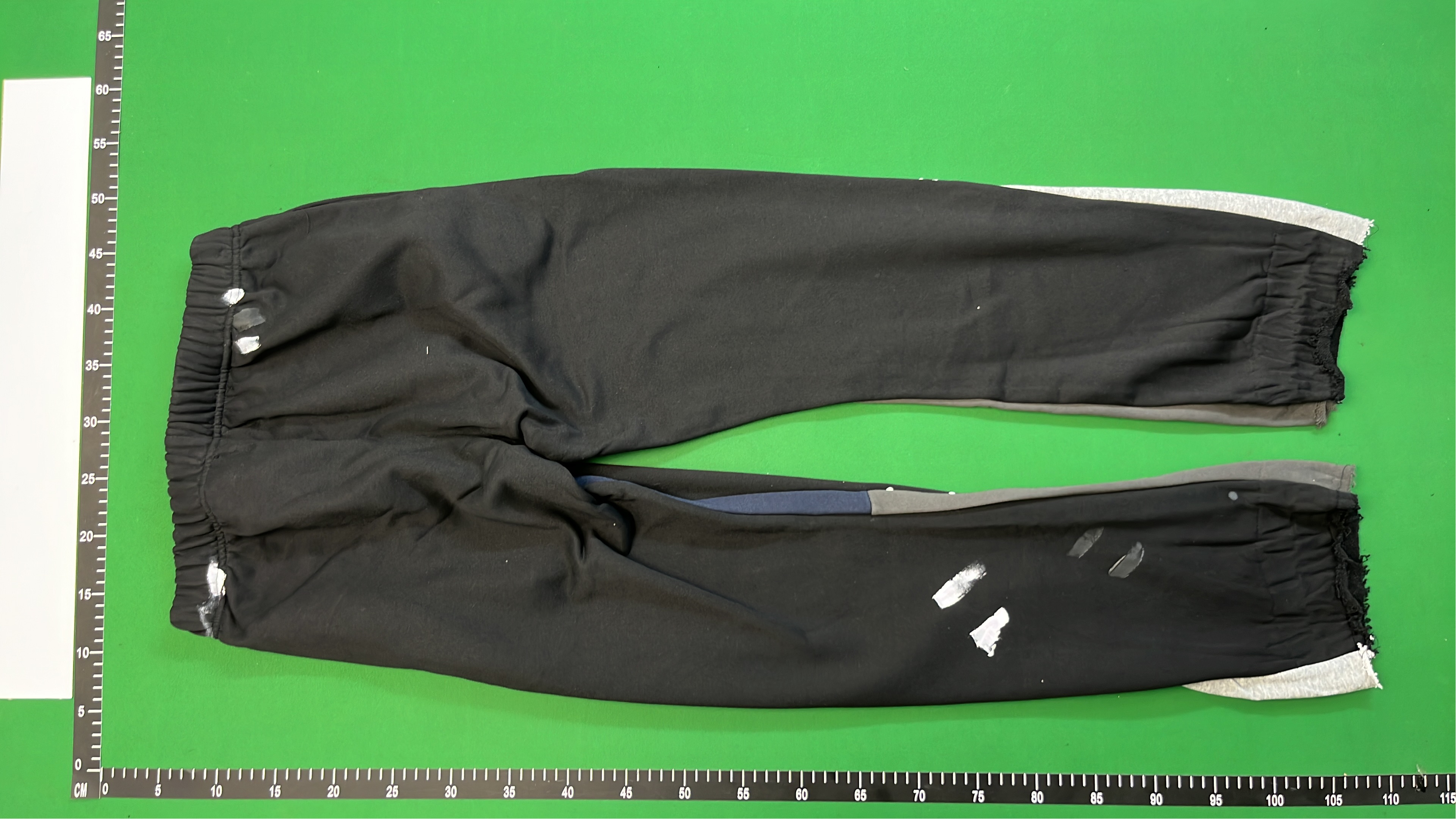 Gallery Dept. Black Paint Splatter Track Pants