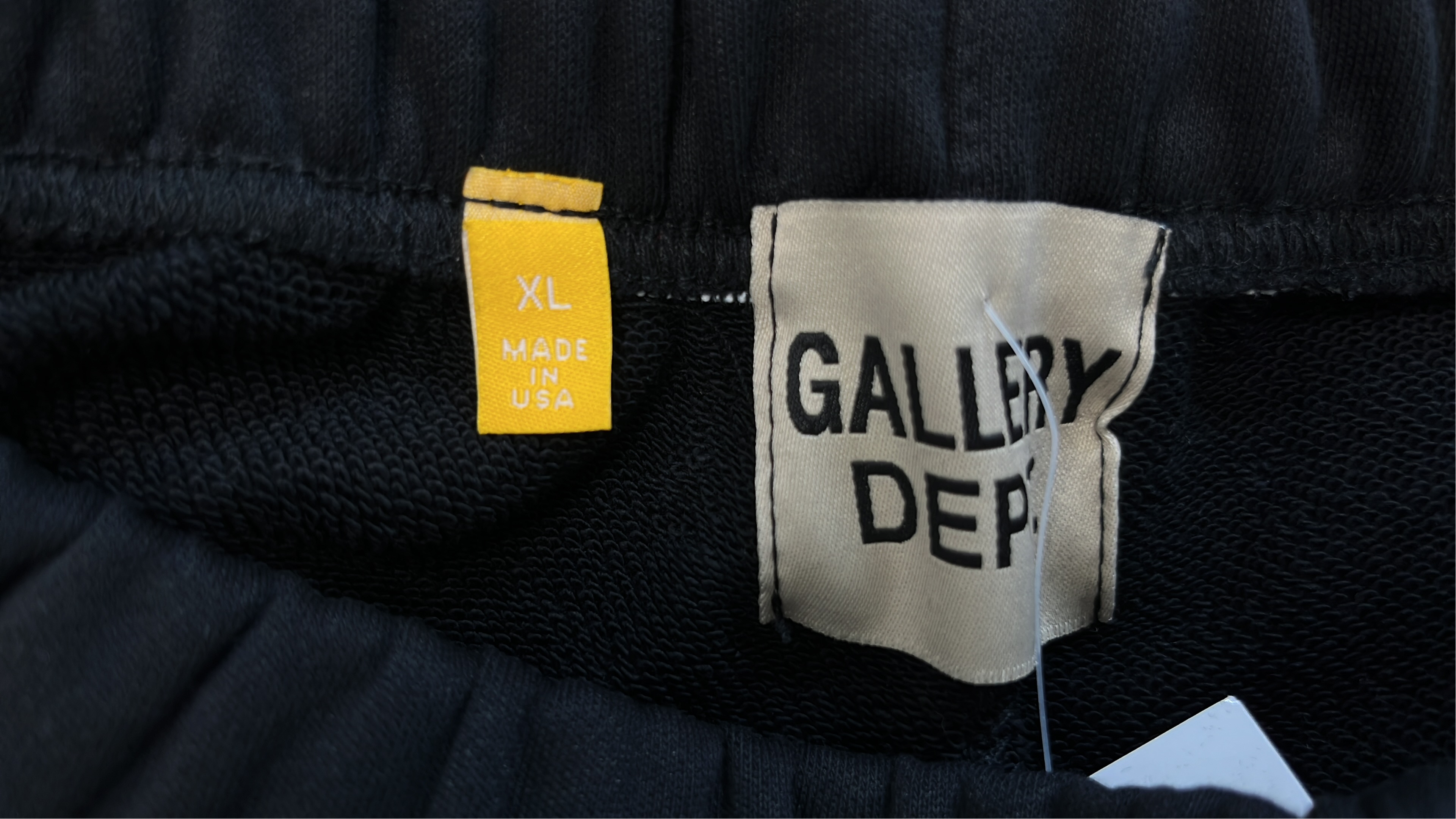 Gallery Dept. Black Paint Splatter Track Pants