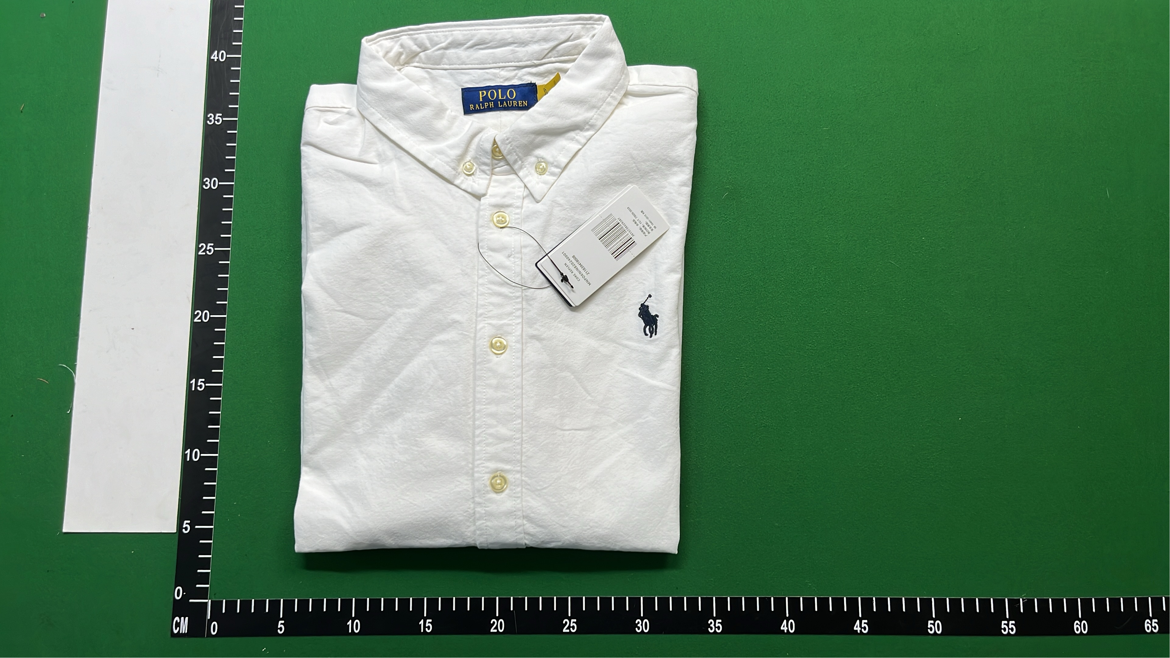 Classic Fit Oxford Shirt in Khaki - Men's Long Sleeve