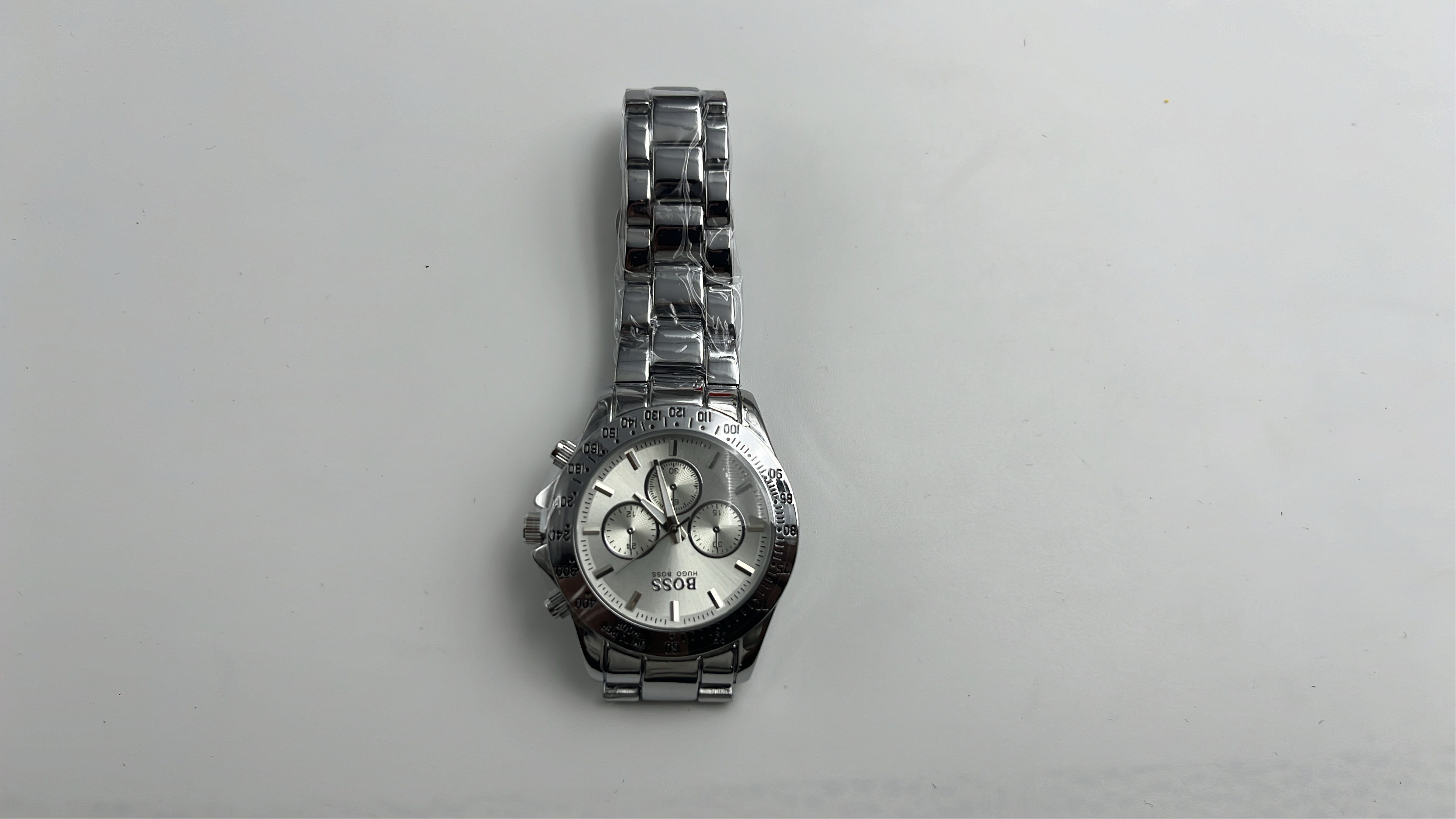 Hugo Boss Gold Chronograph Watch for Men and Women