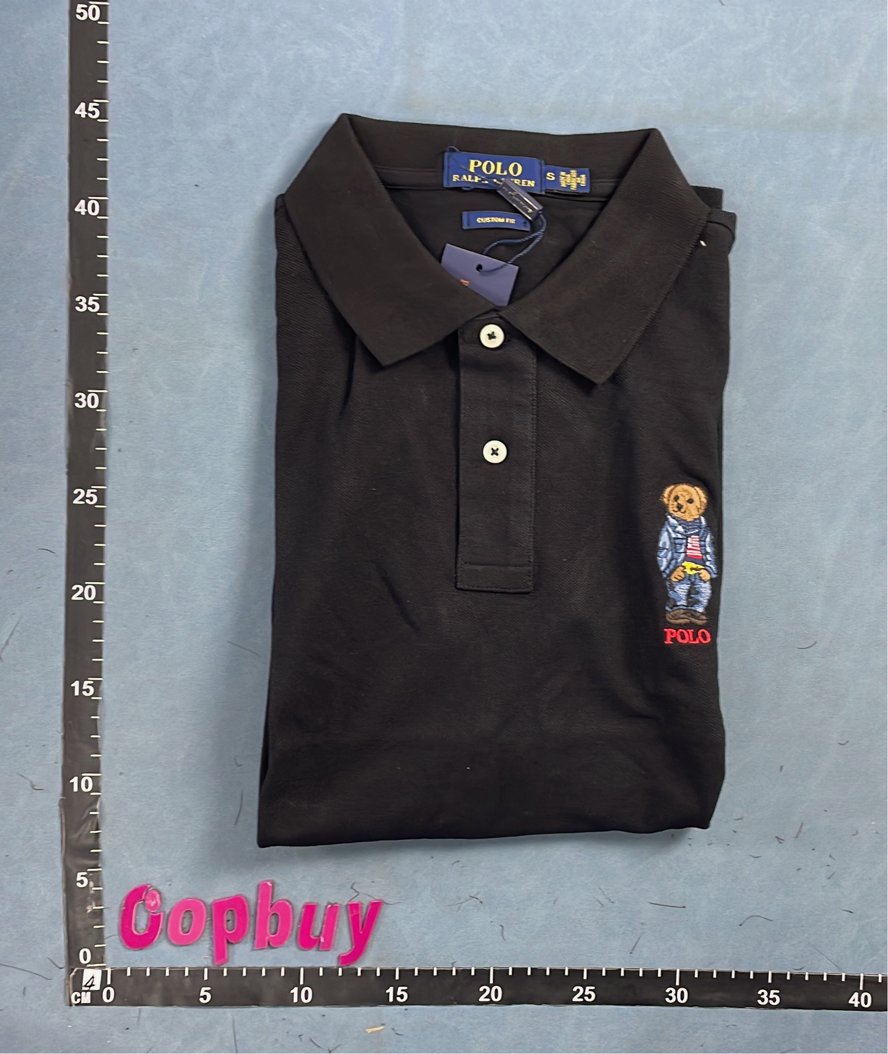 Men's Striped Polo Shirt - Classic Fit with Embroidered Logo