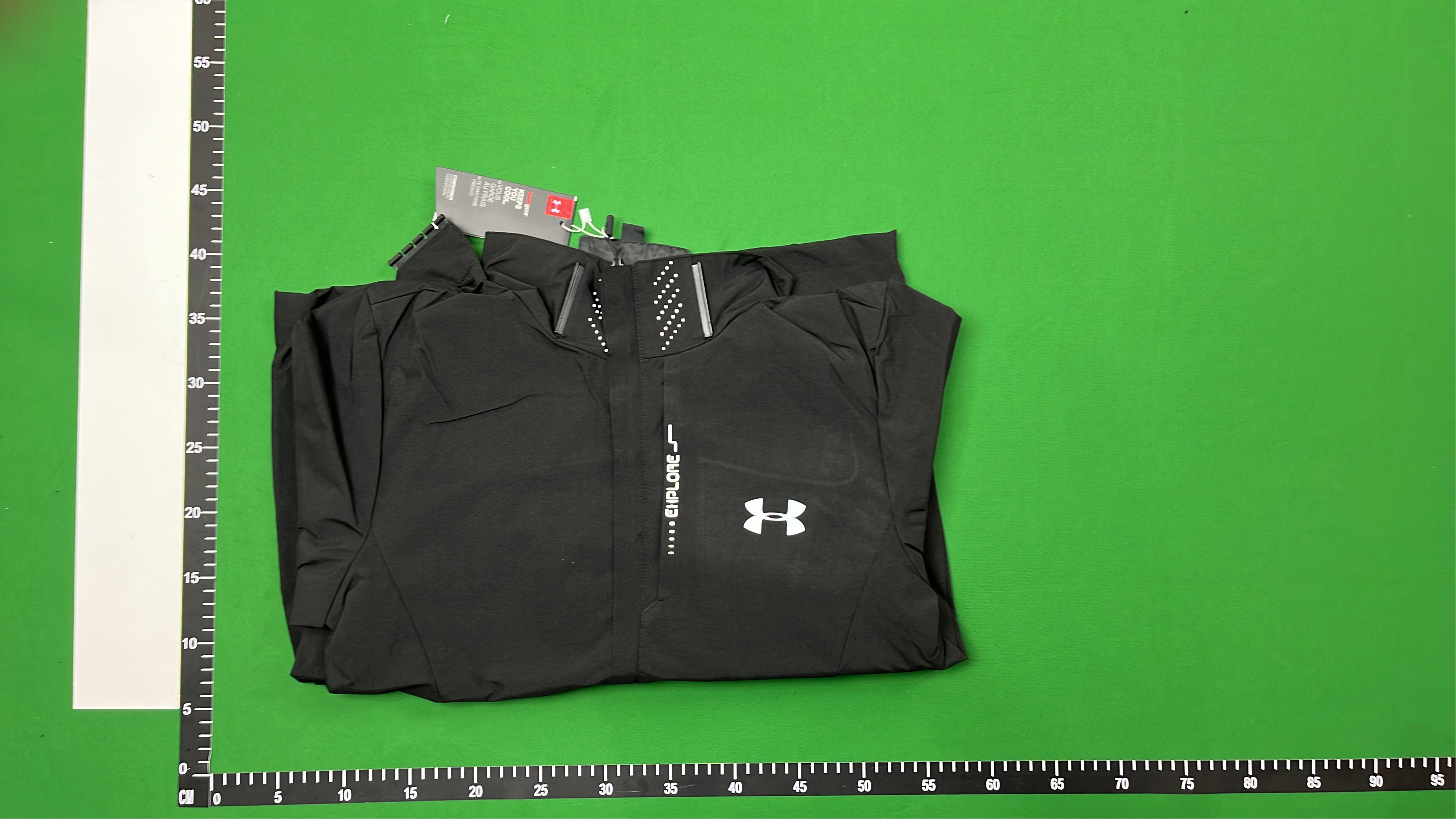 Under Armour Black Hooded Jacket for Men and Women