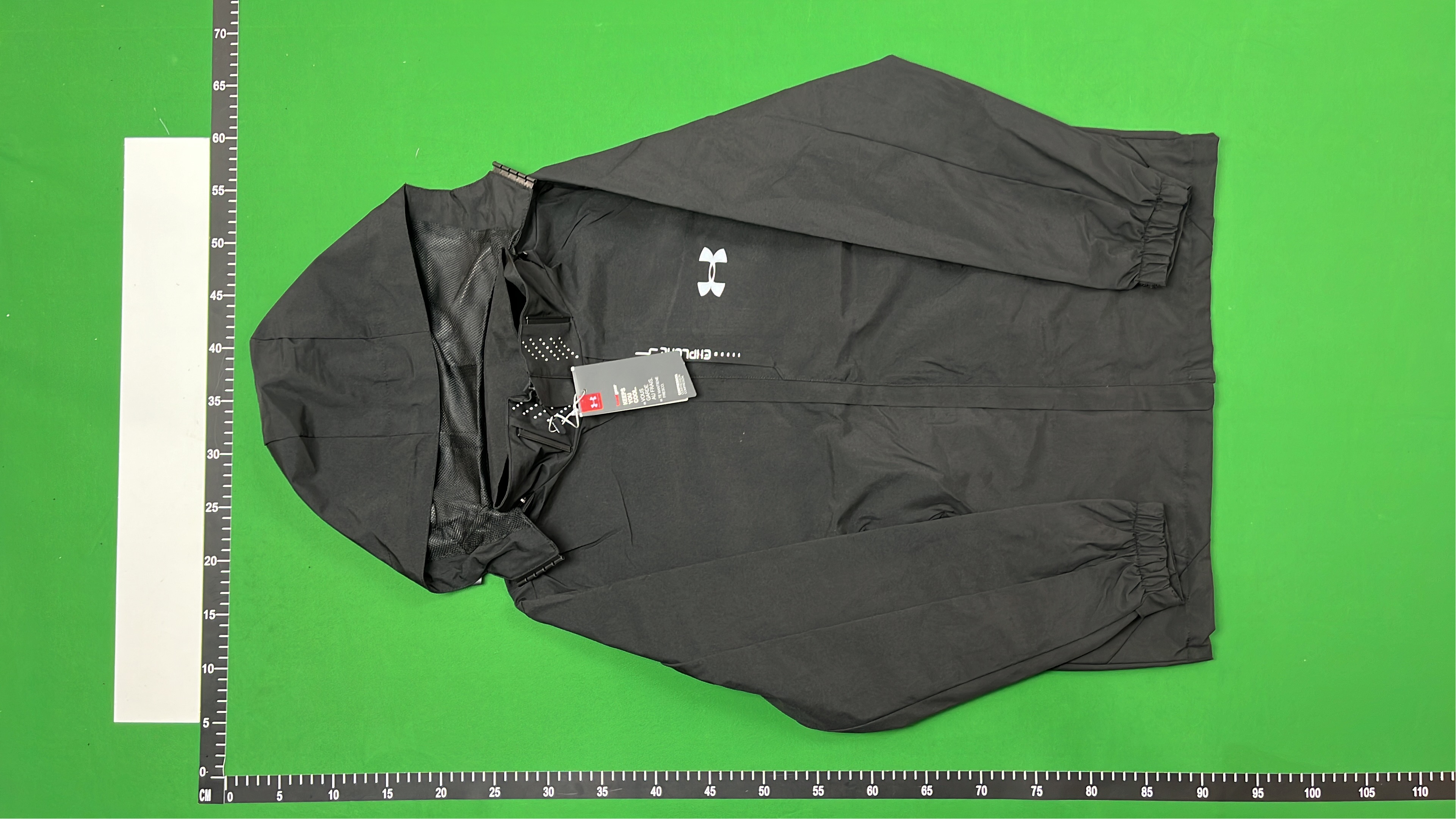 Under Armour Black Hooded Jacket for Men and Women