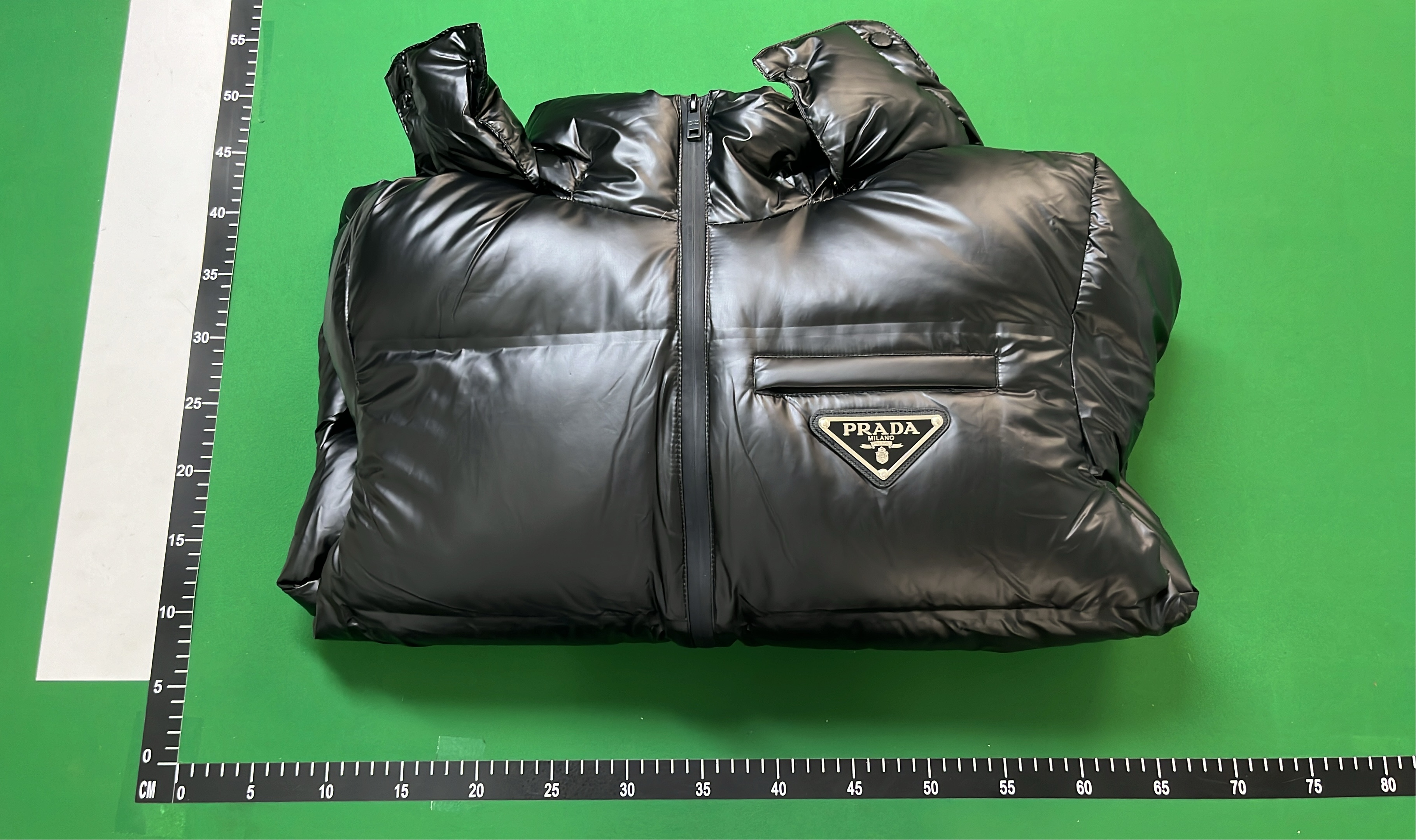 Black Puffer Jacket with Hood for Winter Warmth