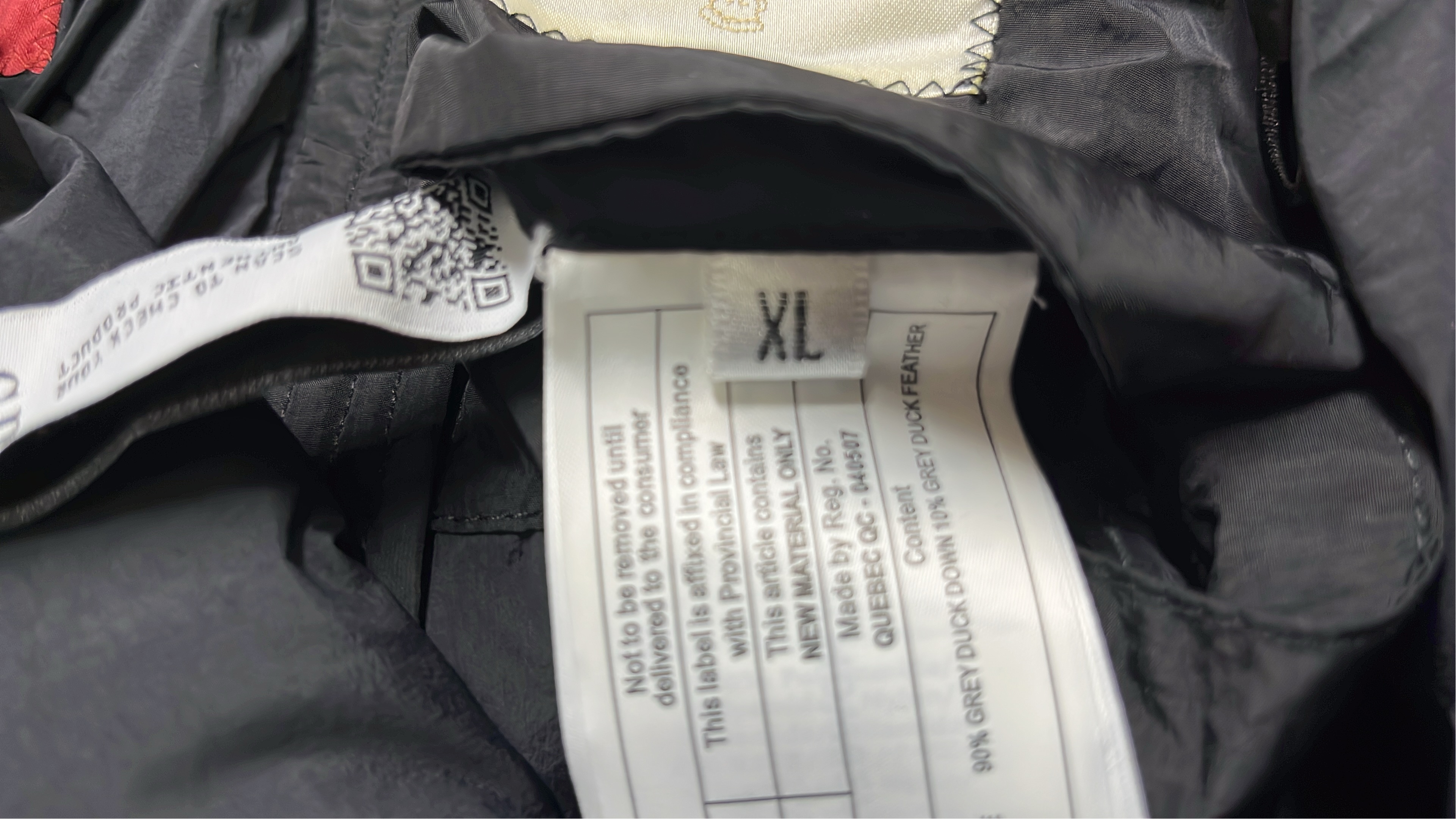 Moncler Black Puffer Jacket with Hood and Goggles Design
