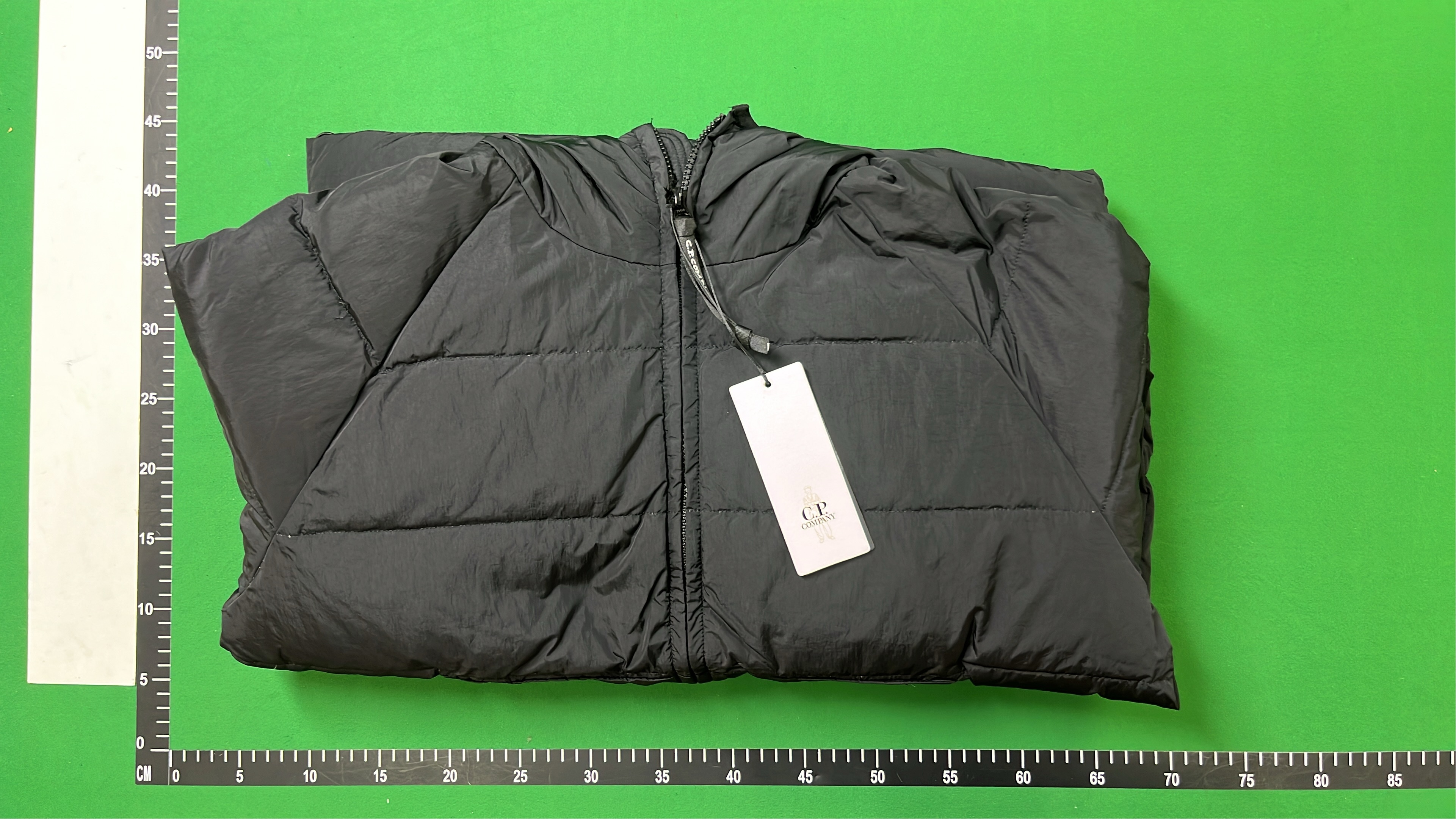 Moncler Black Puffer Jacket with Hood and Goggles Design
