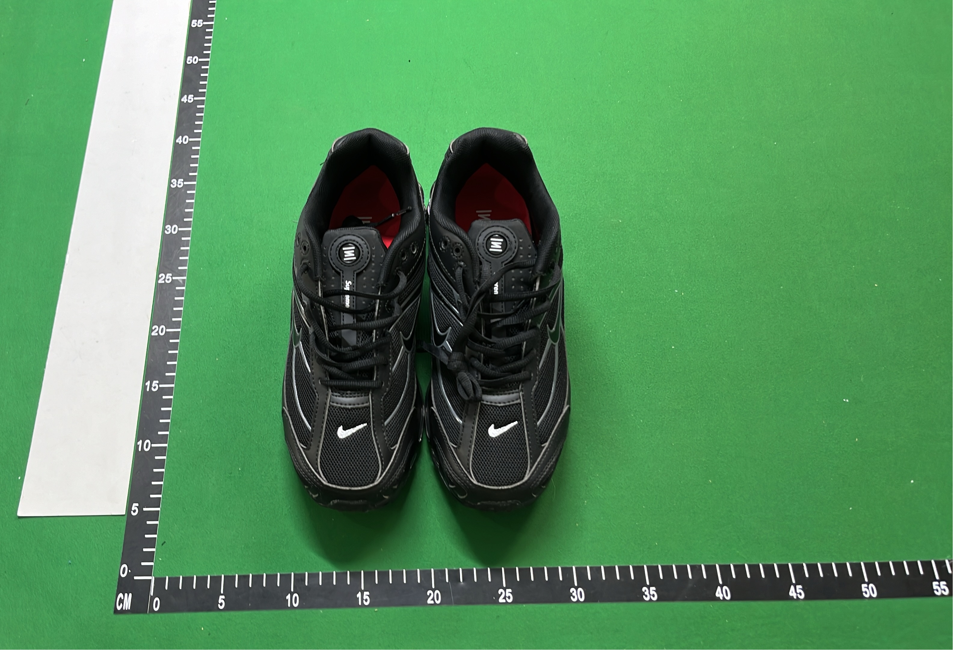 Supreme x Nike Air Max 2008 White Red Sneakers
