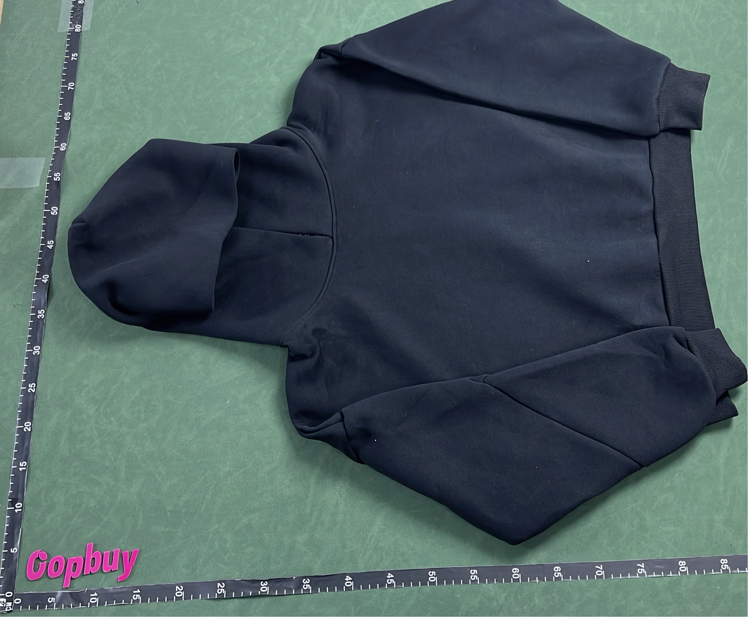 Light Gray Cropped Hoodie Sweatshirt for Women - Oversized Fit