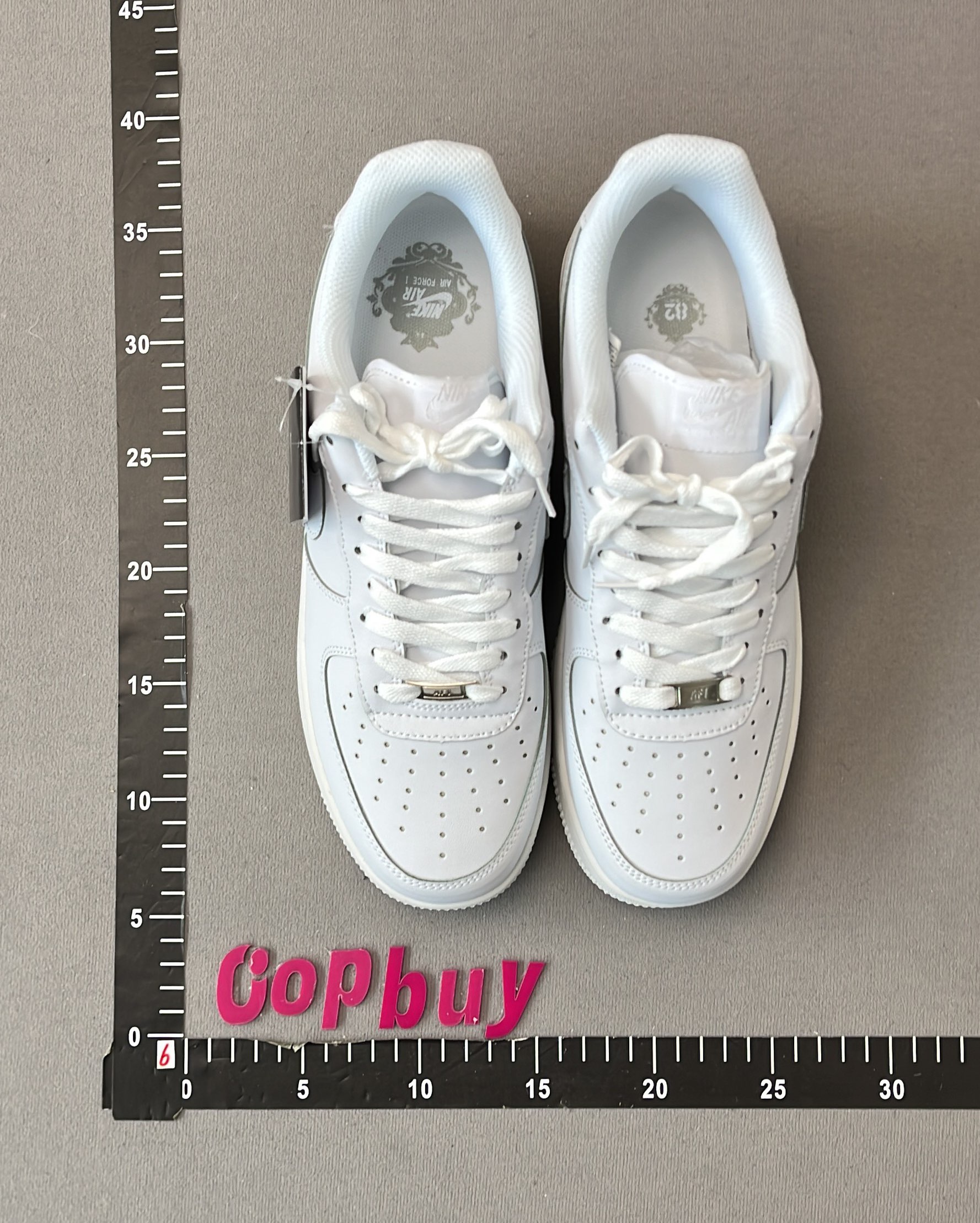 Nike Air Force 1 Low White and Black Sneakers