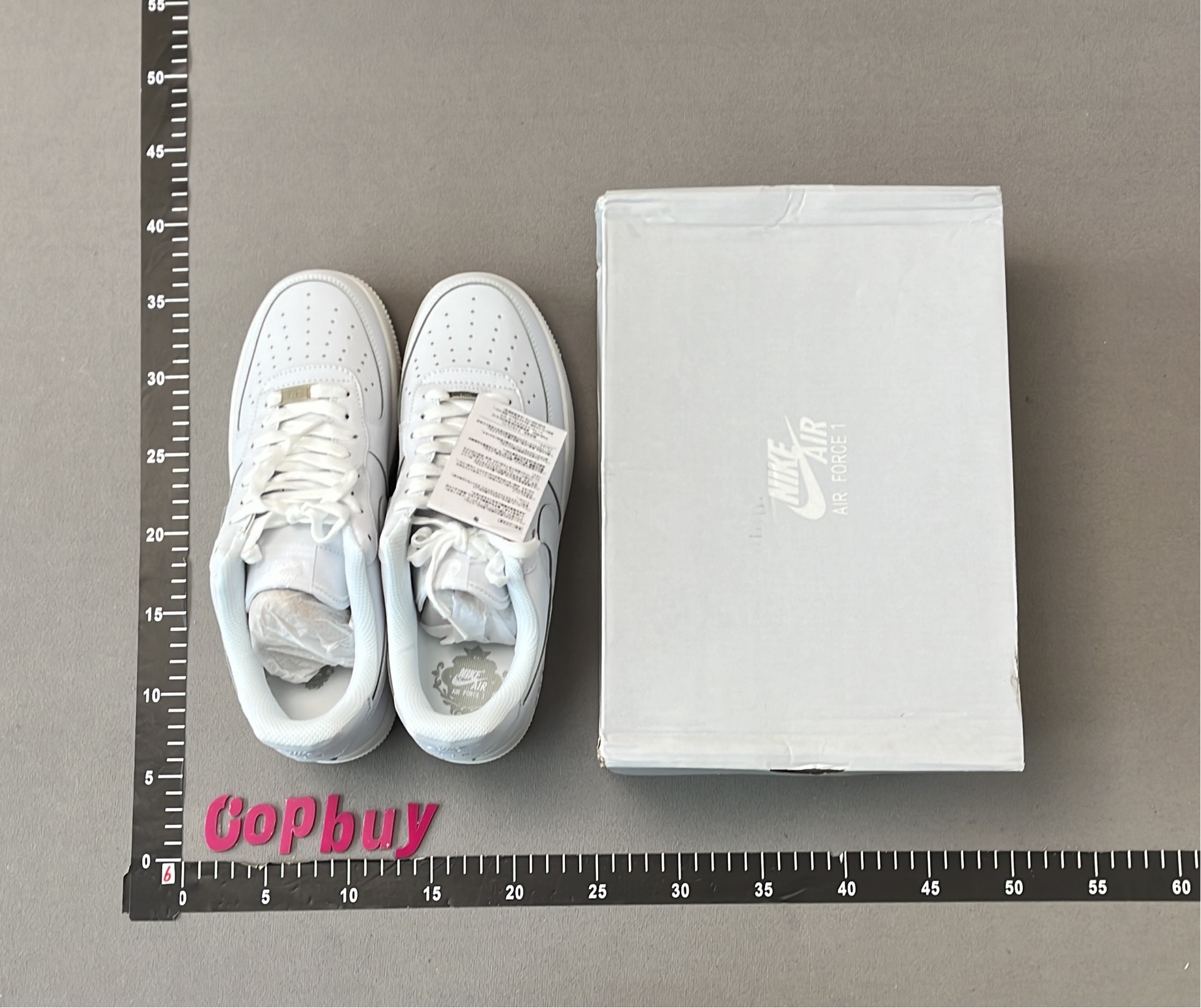 Nike Air Force 1 Low White and Black Sneakers