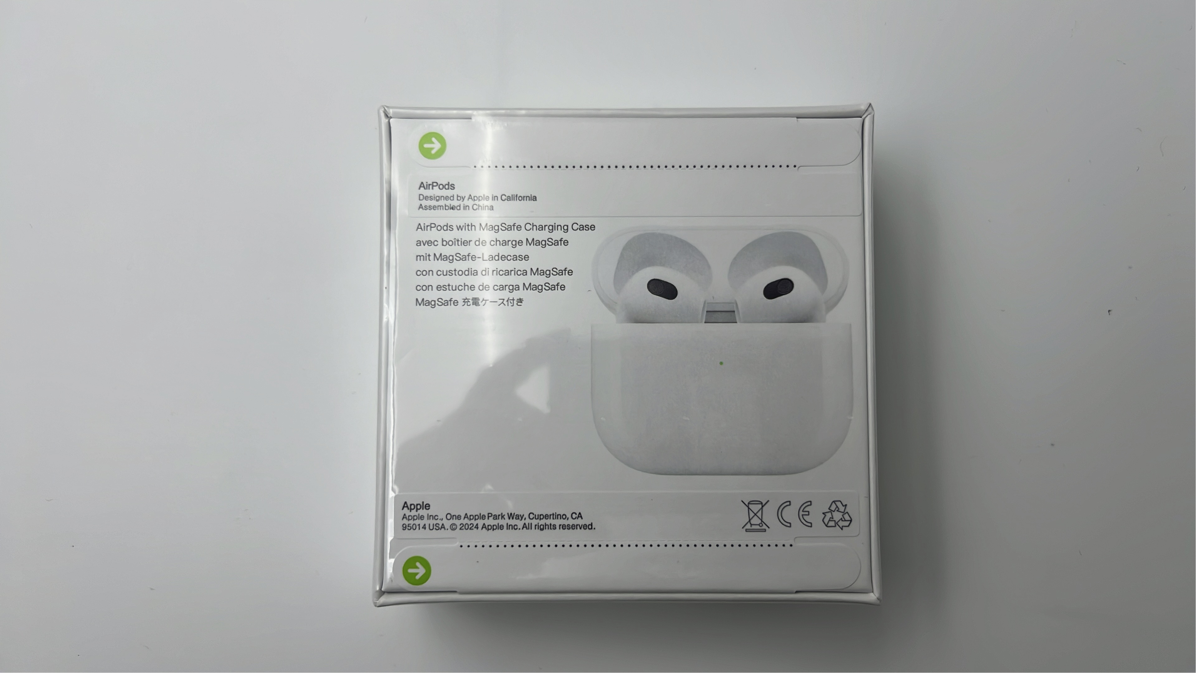 Apple AirPods Wireless Earbuds with Charging Case