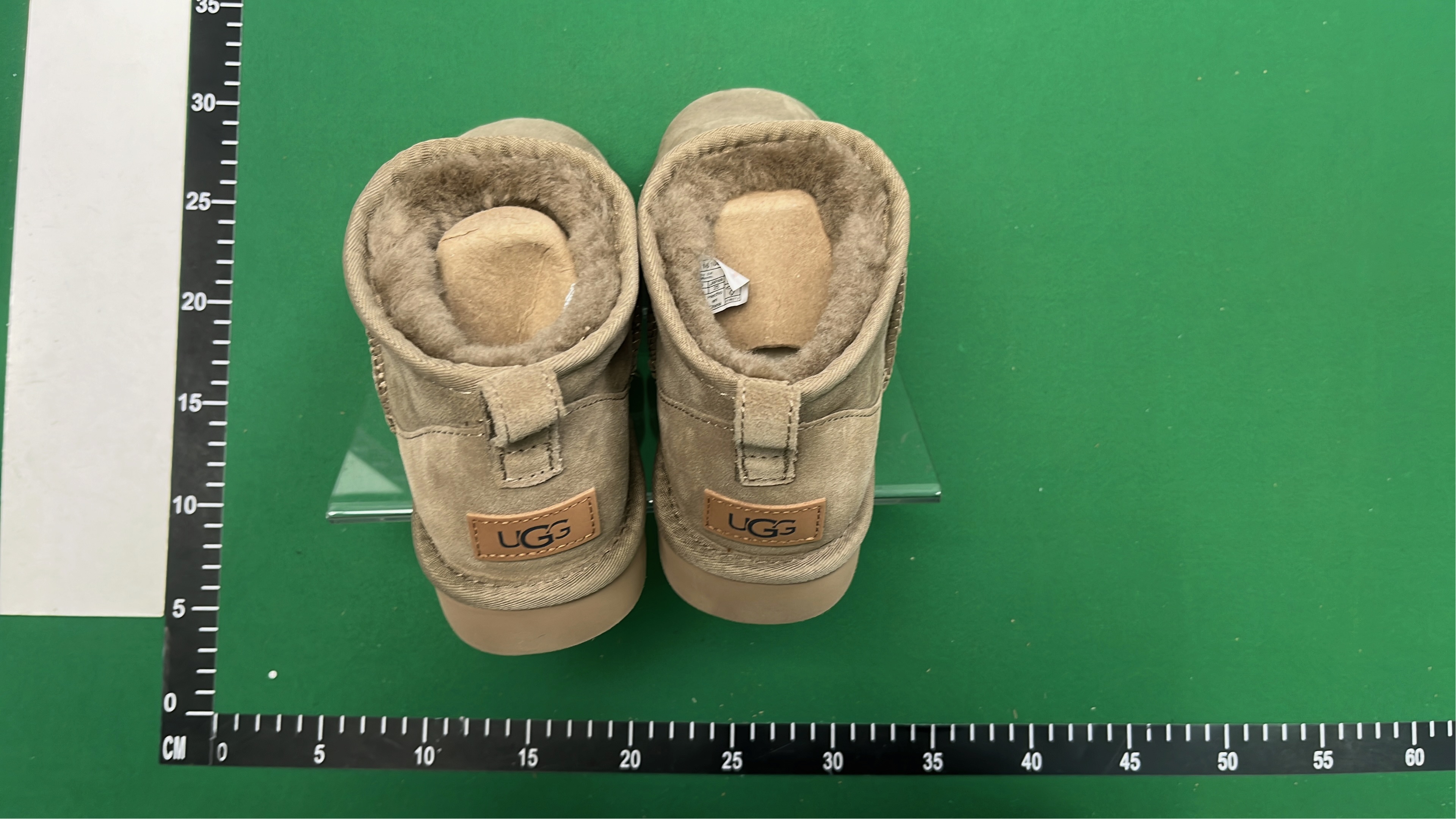 UGG Classic Mini Boots - Beige Suede Winter Shoes