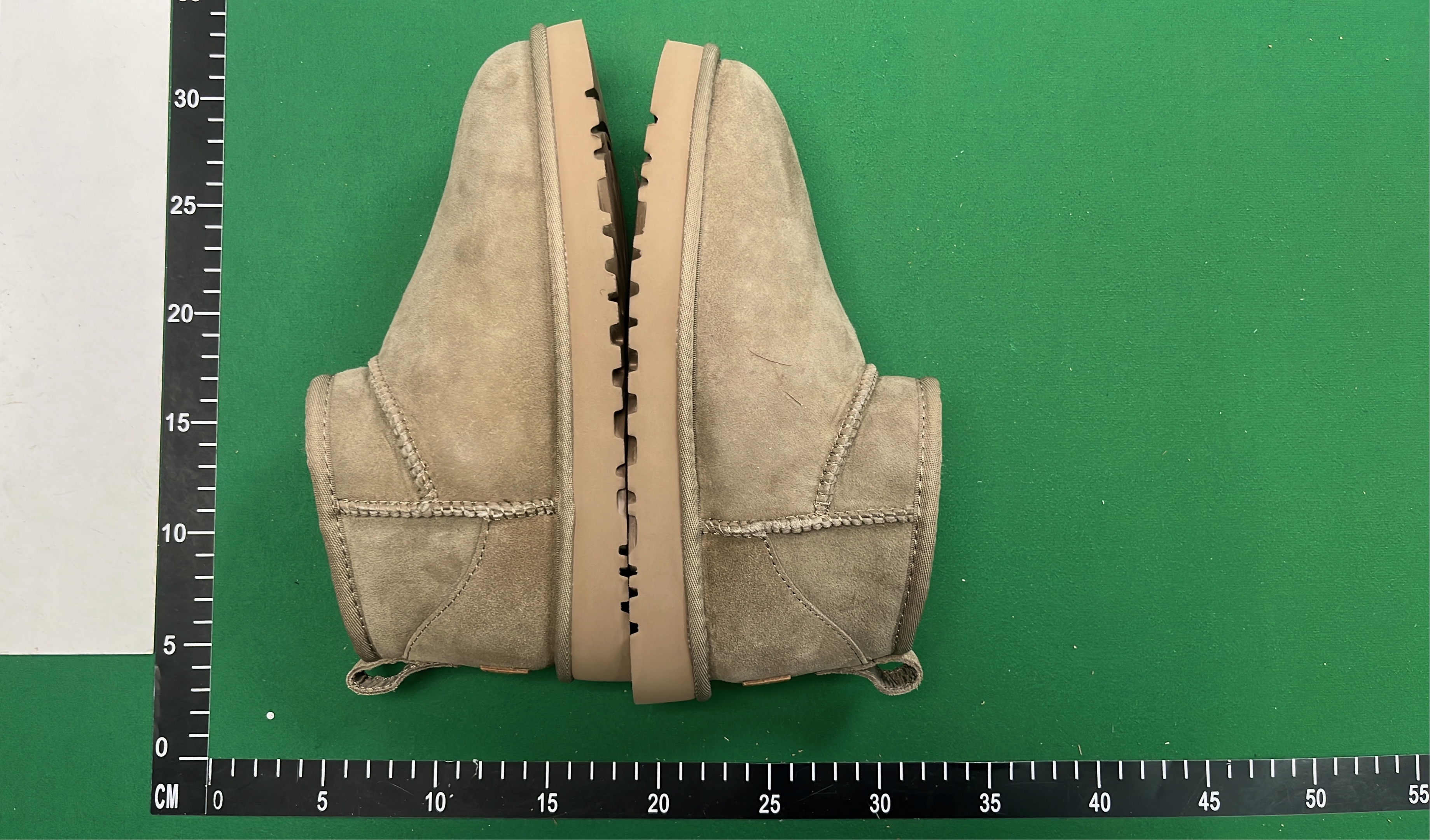 UGG Classic Mini Boots - Beige Suede Winter Shoes