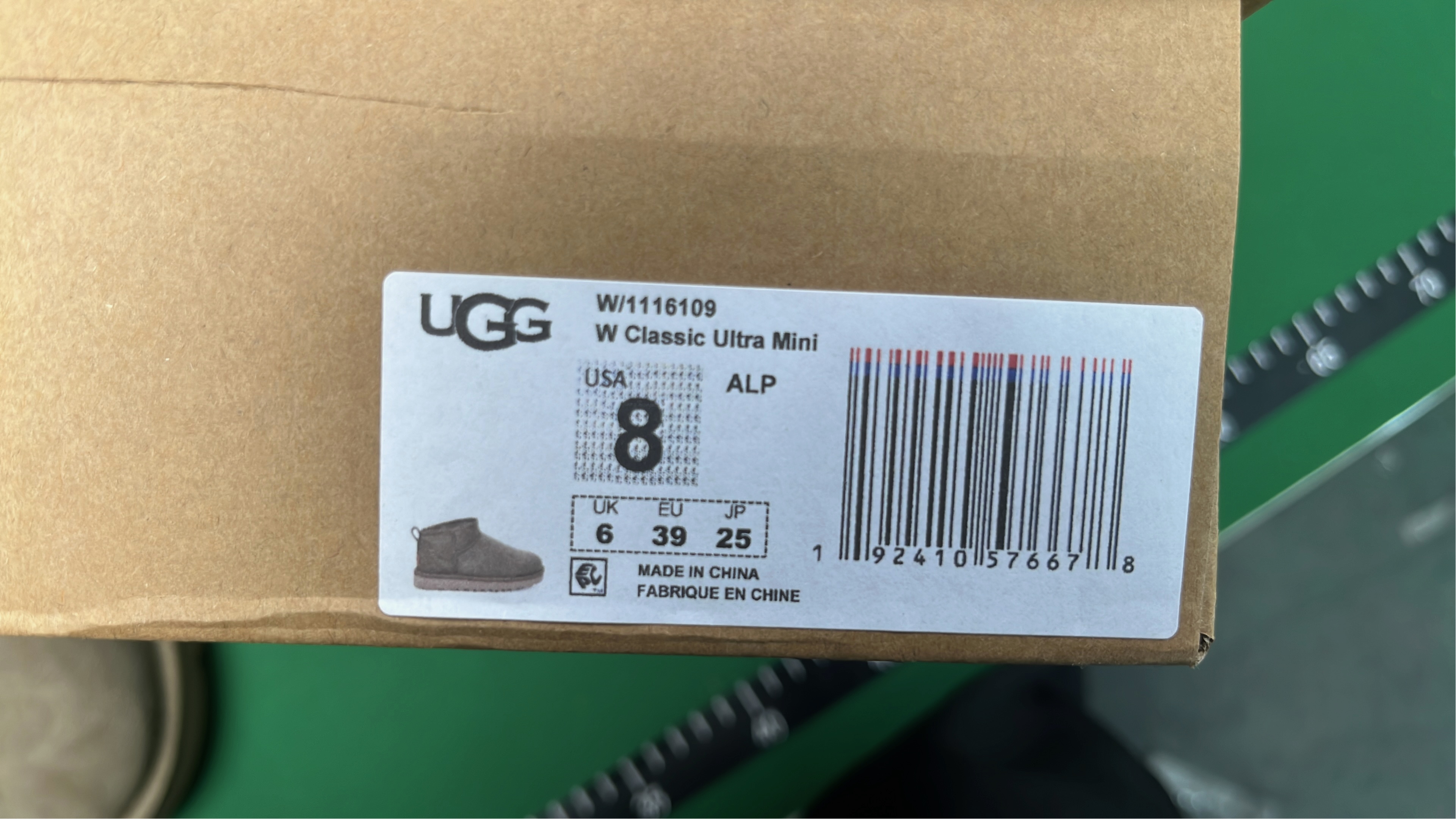 UGG Classic Mini Boots - Beige Suede Winter Shoes