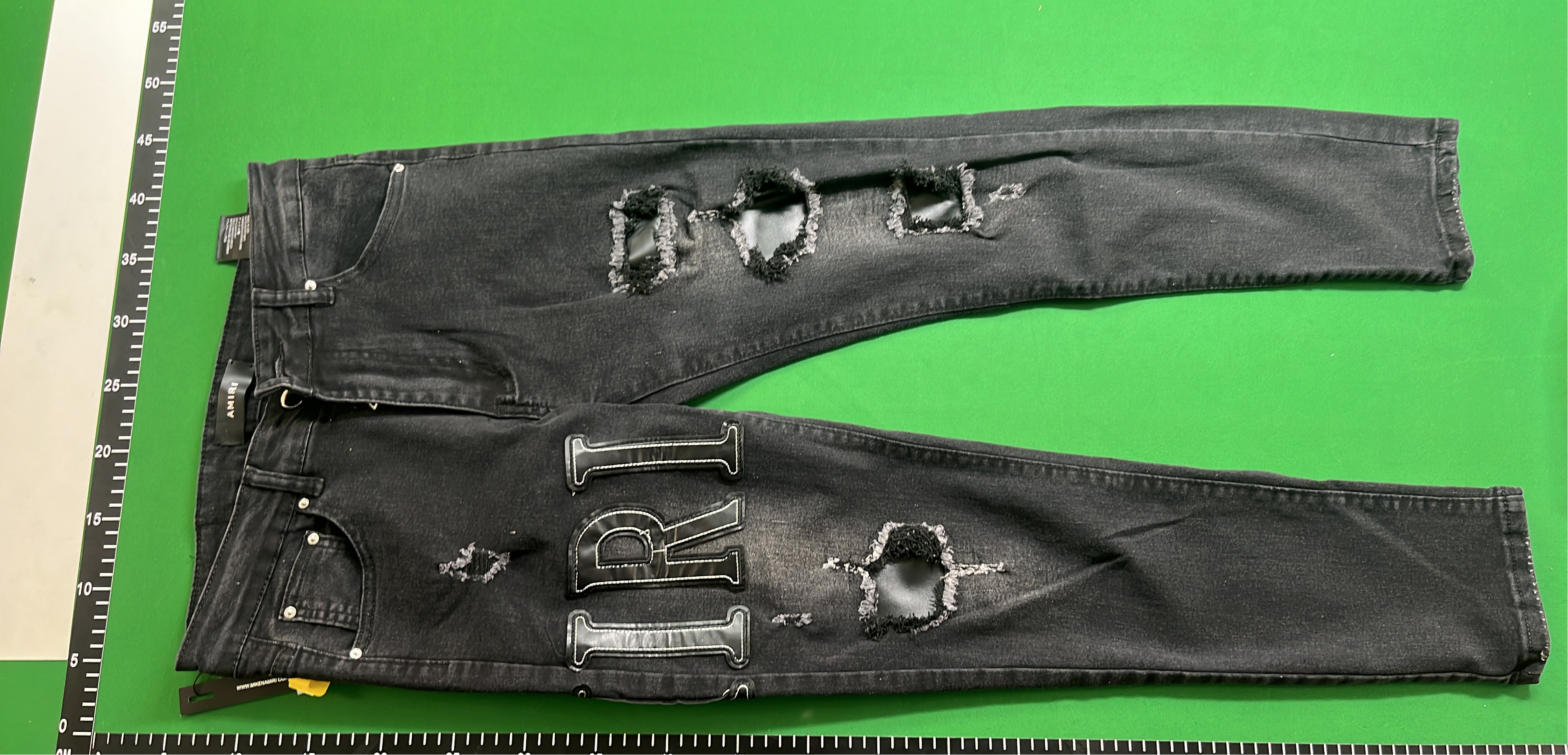 Men's Fashion Denim Jeans with Unique Designs and Patches