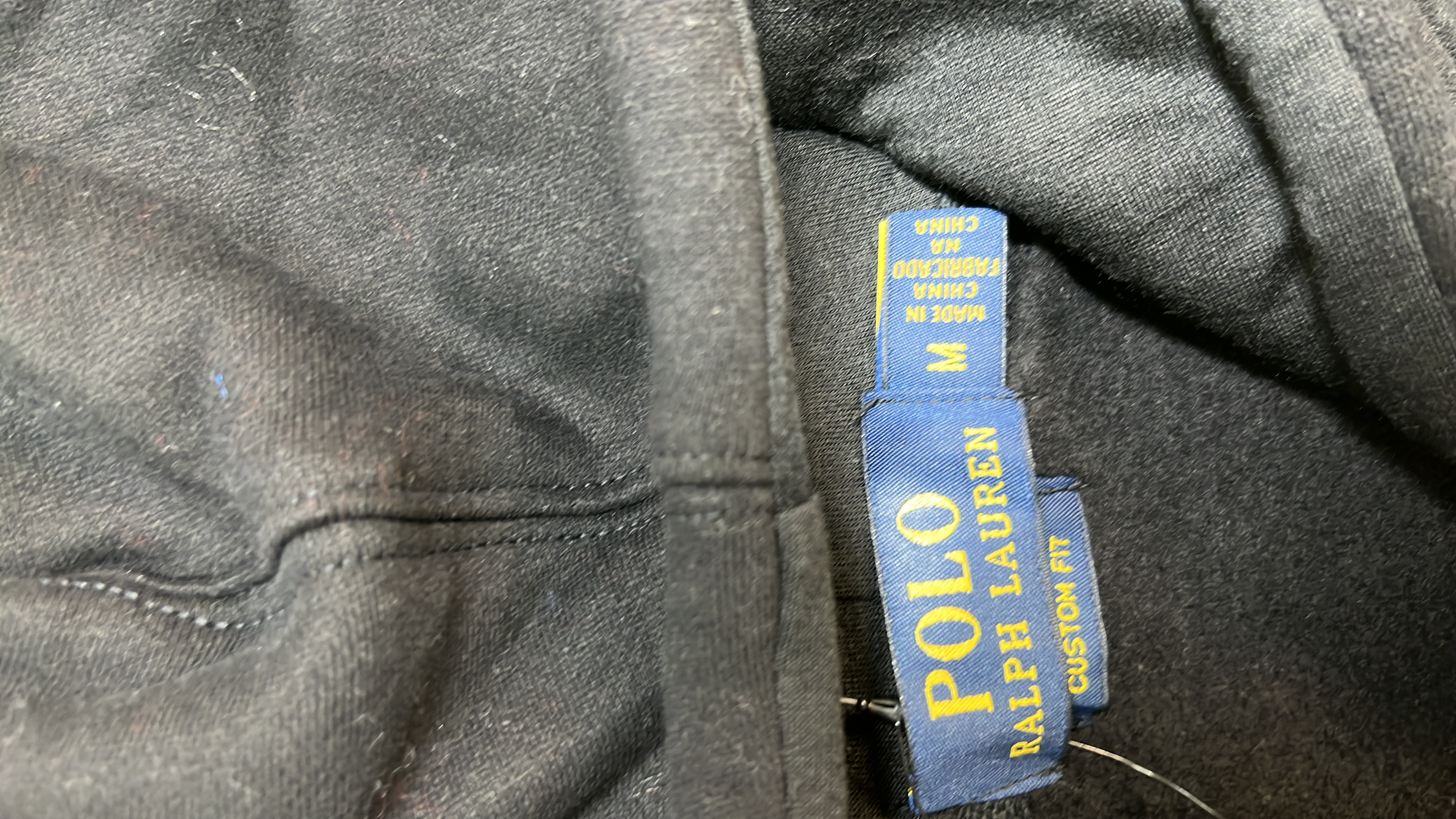 Polo Ralph Lauren Navy Blue Hoodie with Classic Pony Logo