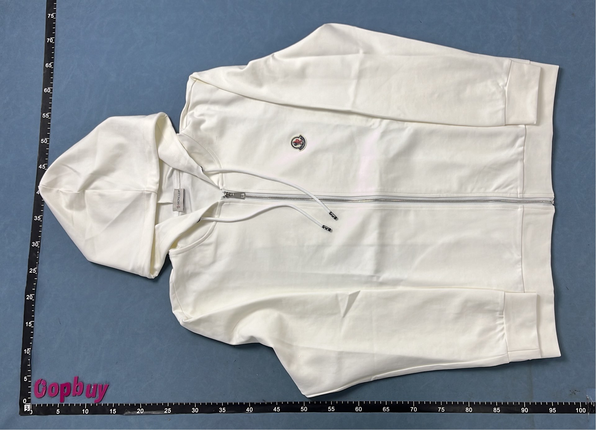 Moncler Black Track Suit Set with White Stripes