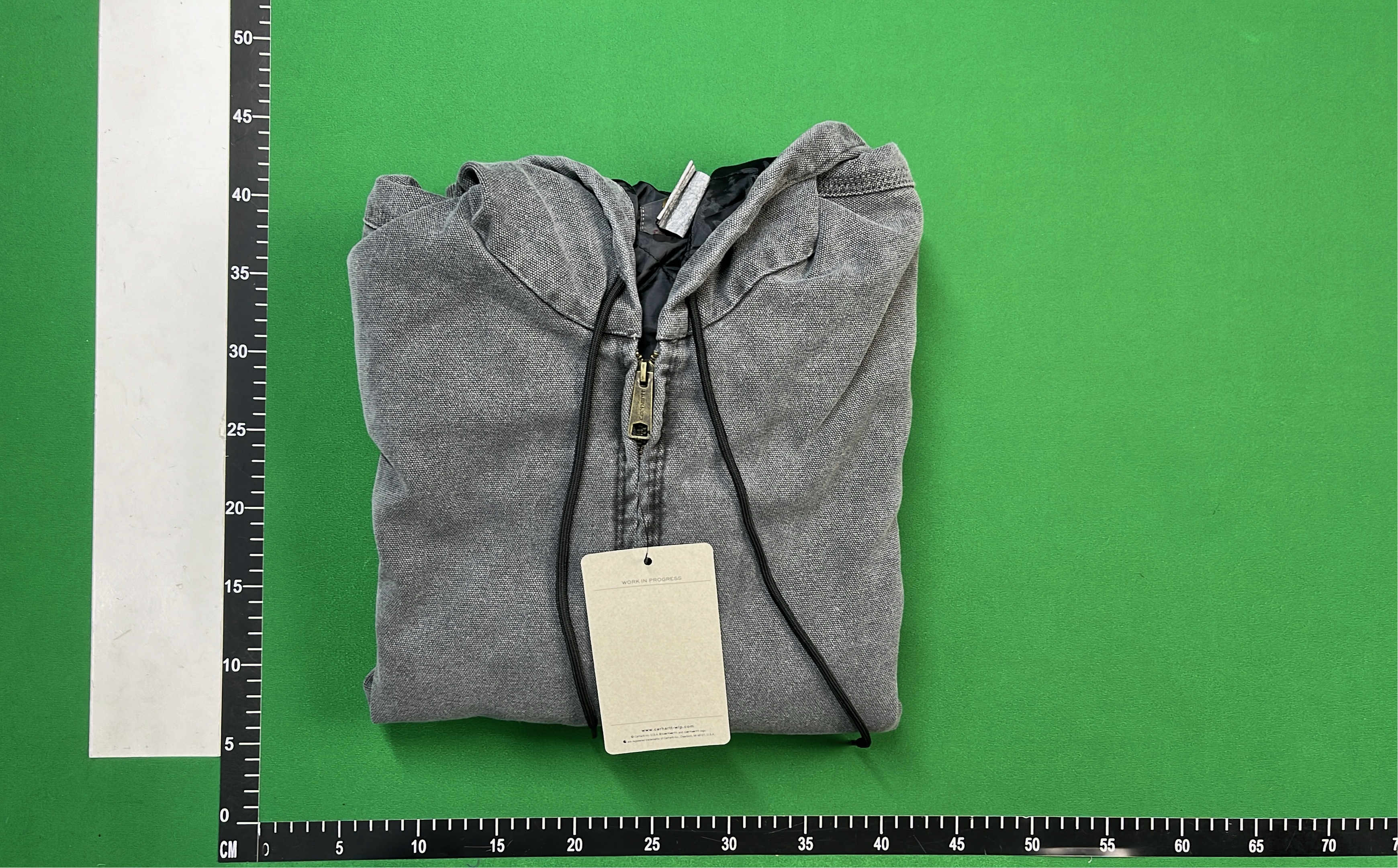 Carhartt Hooded Zip-Up Jacket in Gray, Olive, Blue and Brown