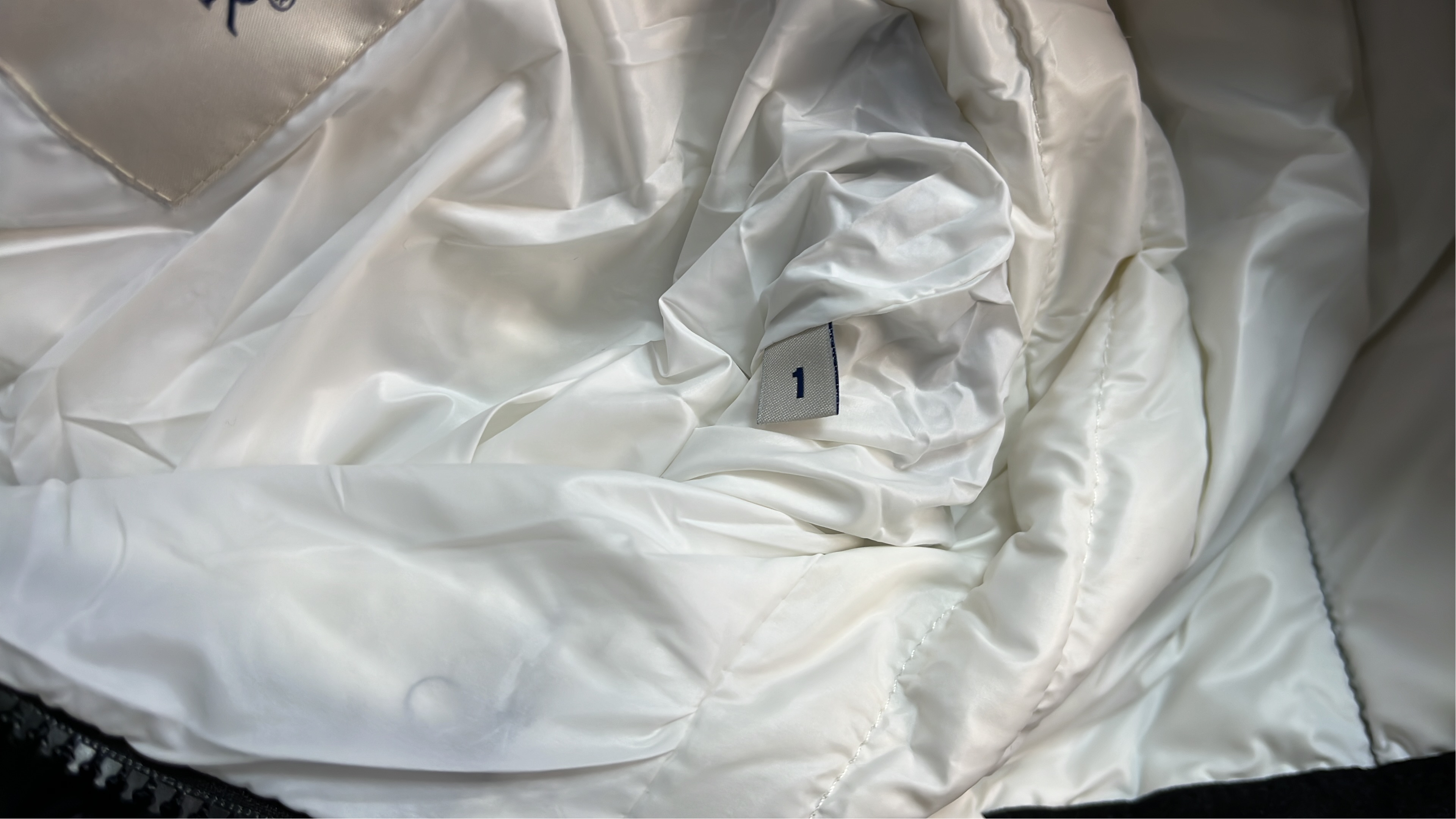 Moncler Black Hooded Puffer Jacket with Zippered Pockets