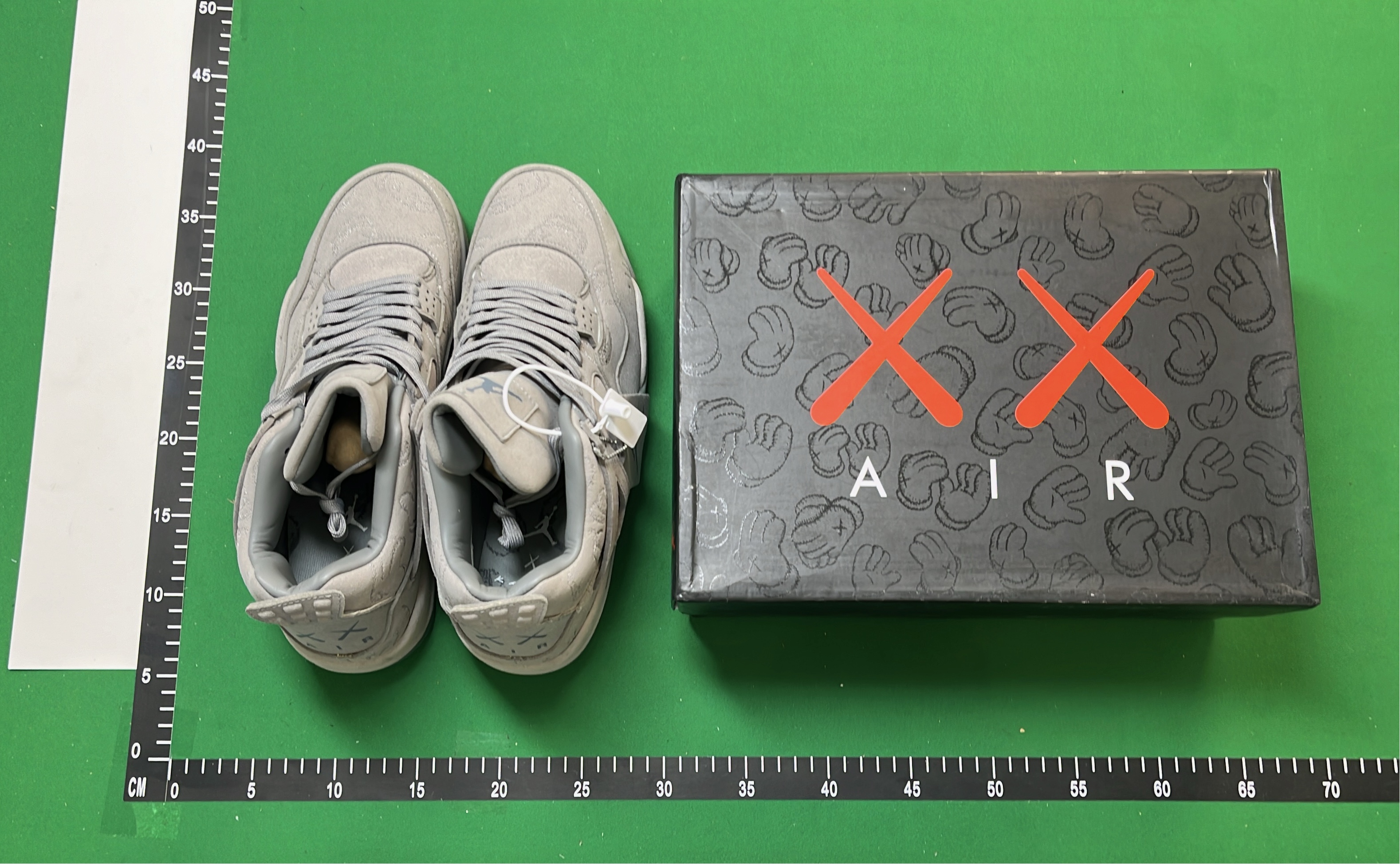 Air Jordan 4 White Cement Sneakers