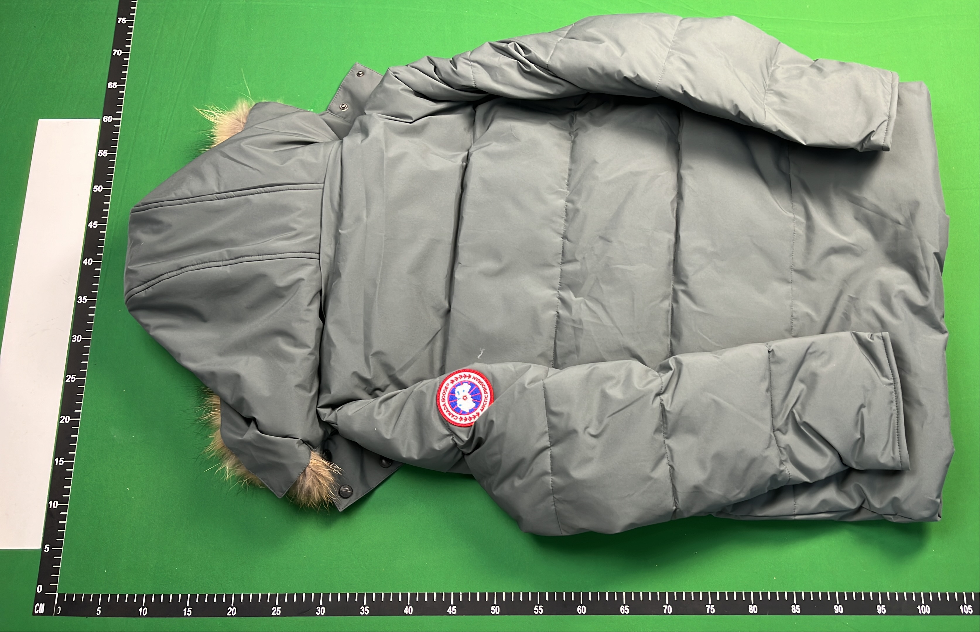Canada Goose Down Jacket with Fur Trim Hood