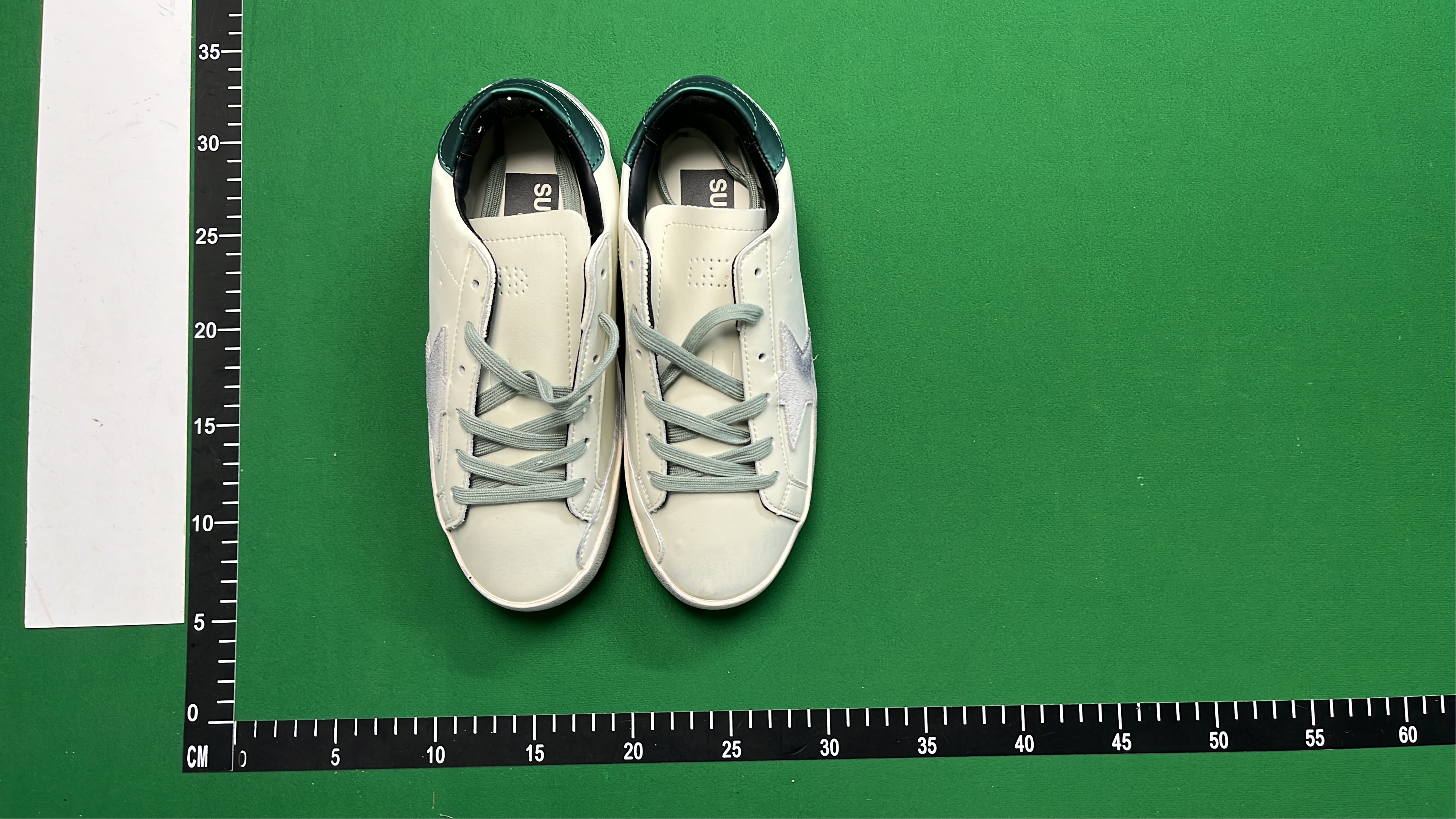 Silver Glitter Super-Star Sneakers