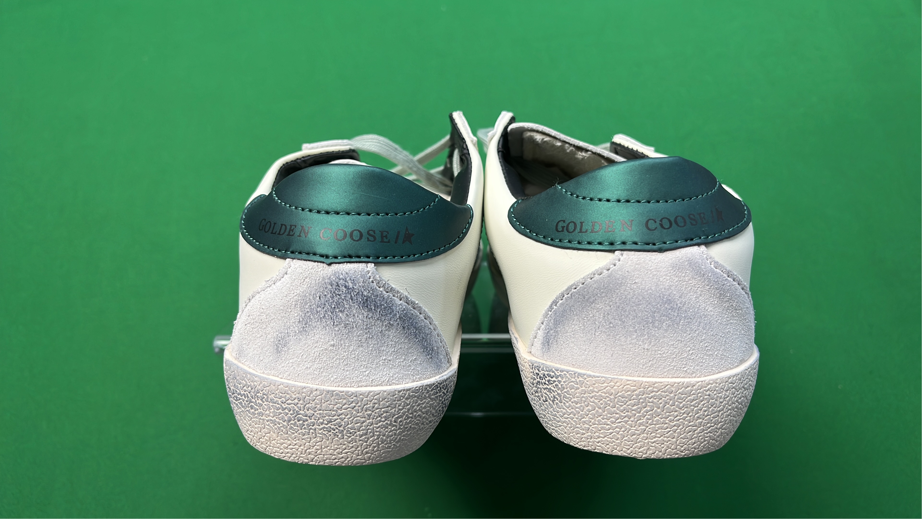 Silver Glitter Super-Star Sneakers