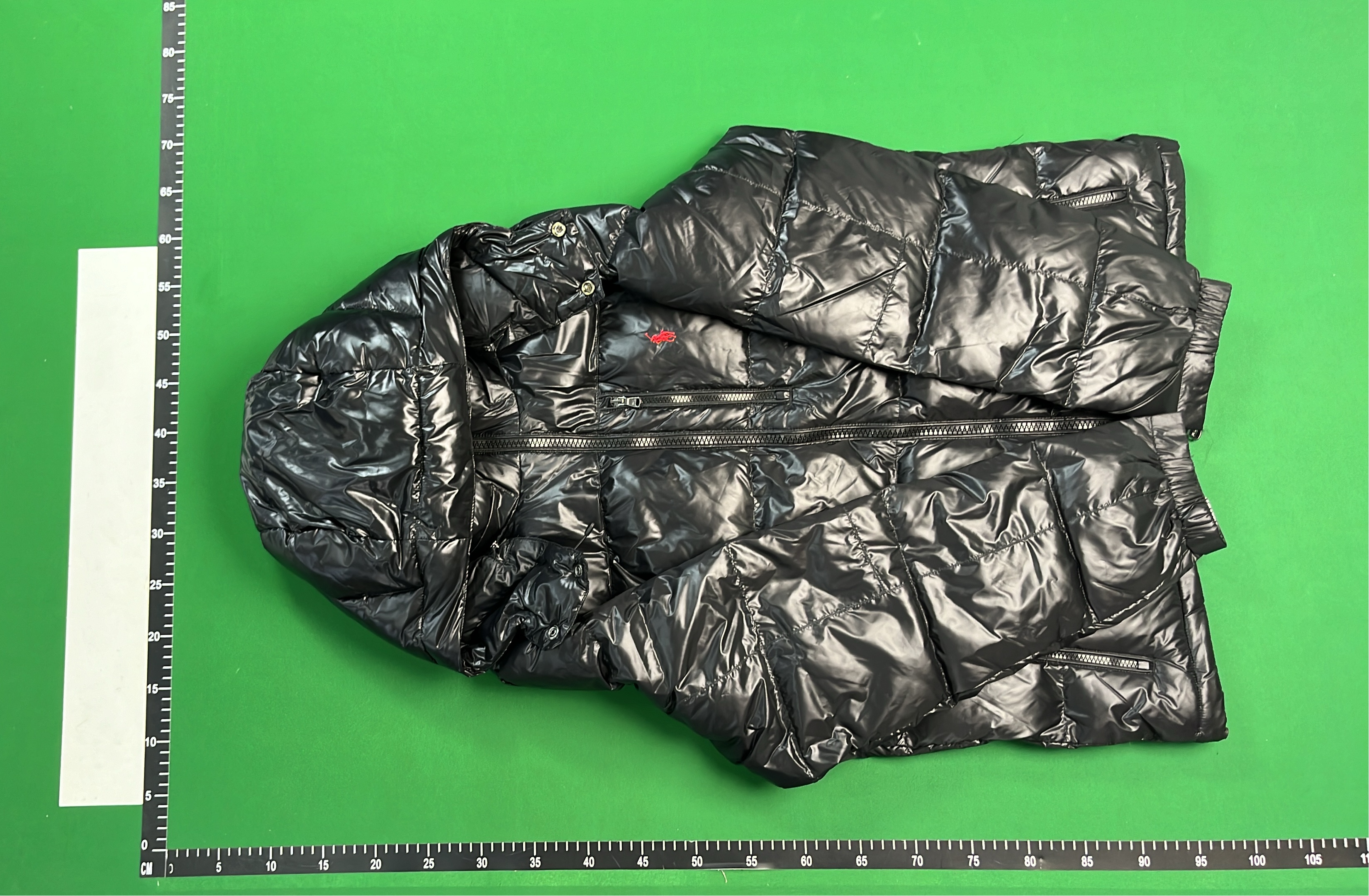 Moncler Black Puffer Jacket with Hood