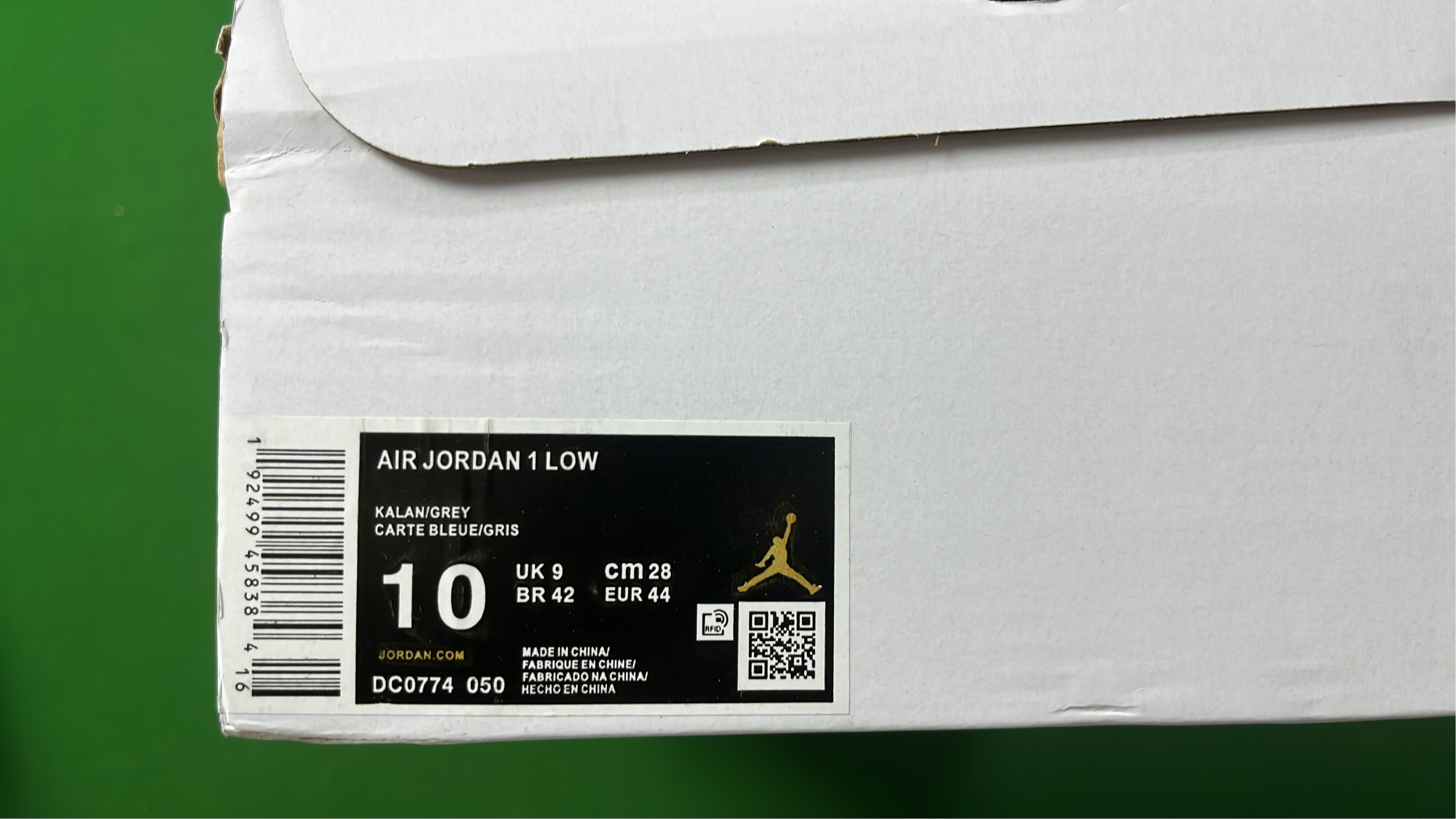 Air Jordan 1 Low Light Blue White Sneakers