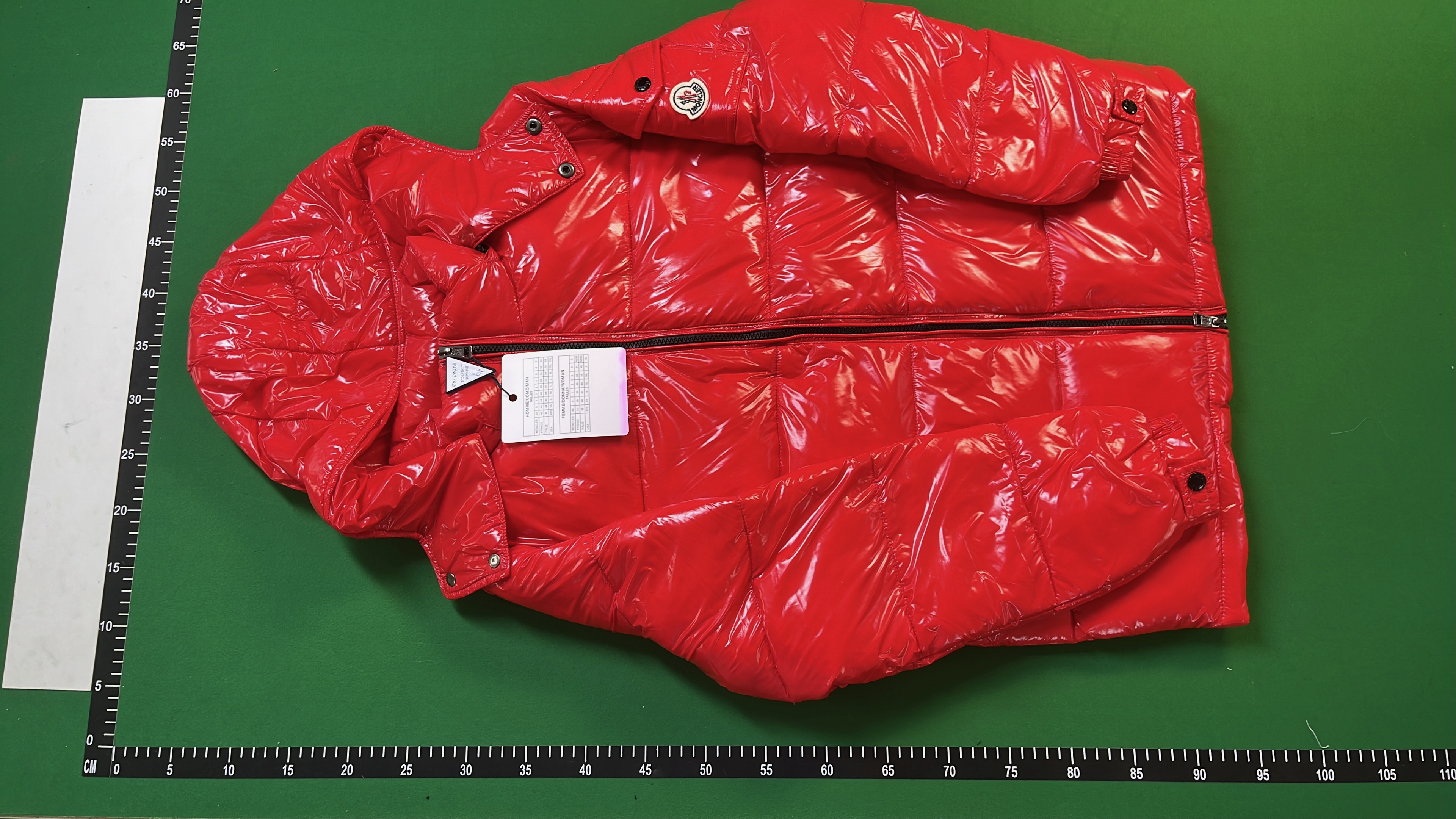 Moncler Black Quilted Down Jacket with Hood