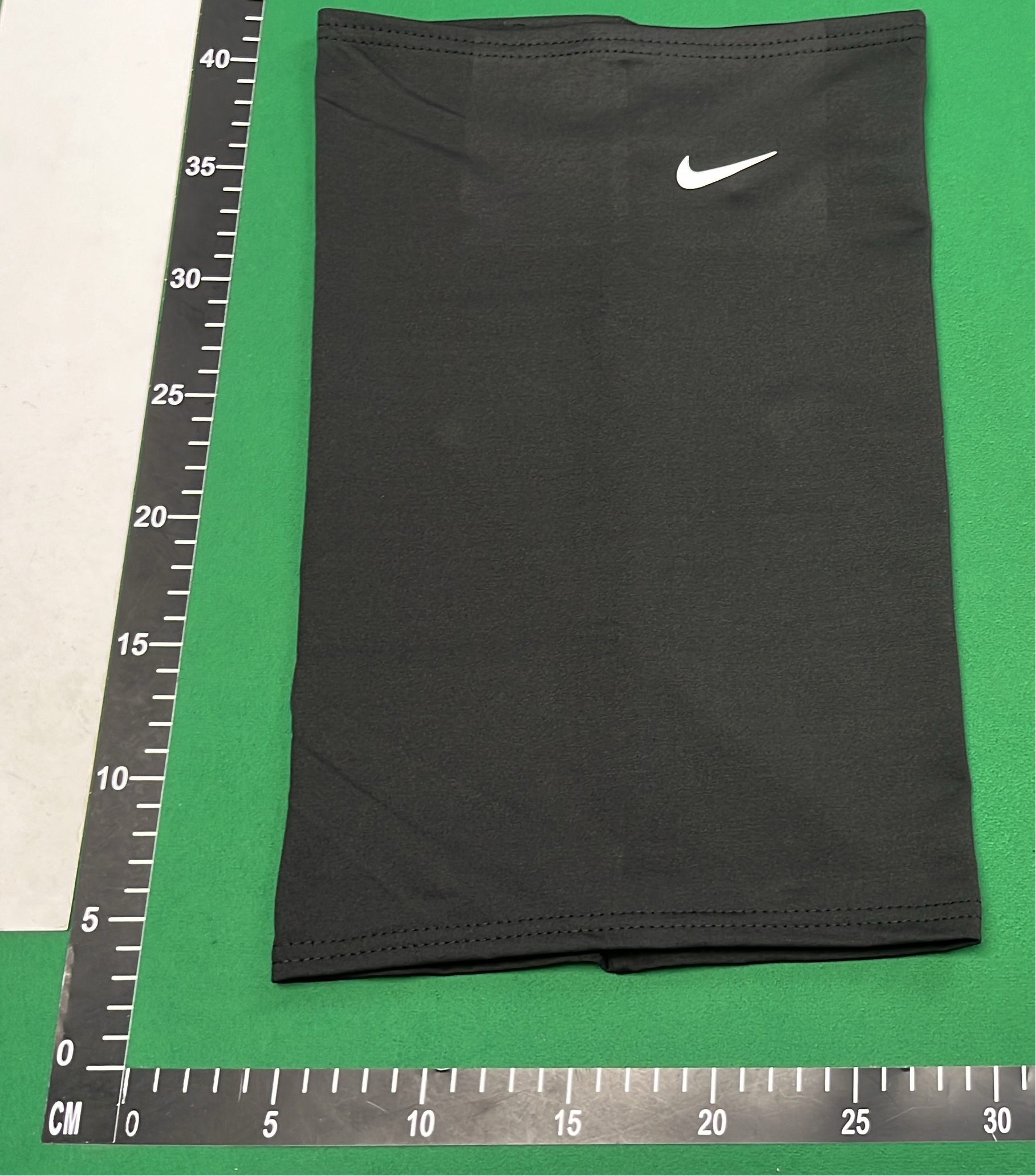 Nike Black Neck Gaiter Face Cover with Swoosh Logo