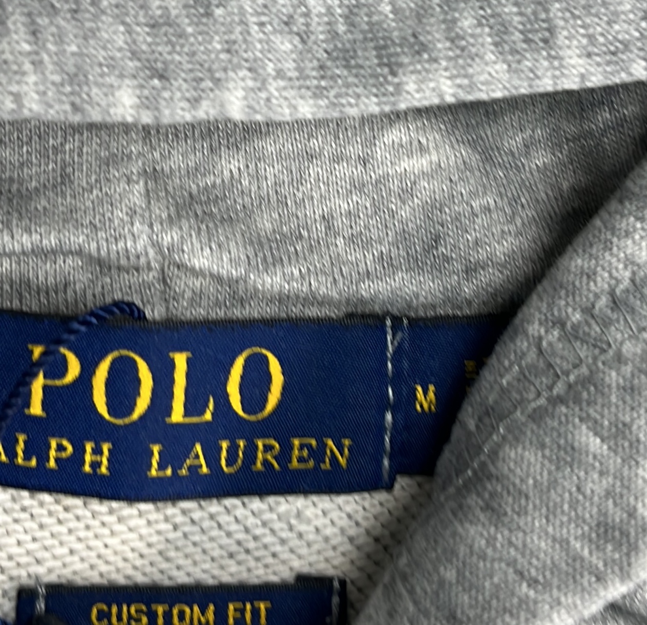 Navy Blue Full-Zip Hoodie with Red Pony Logo