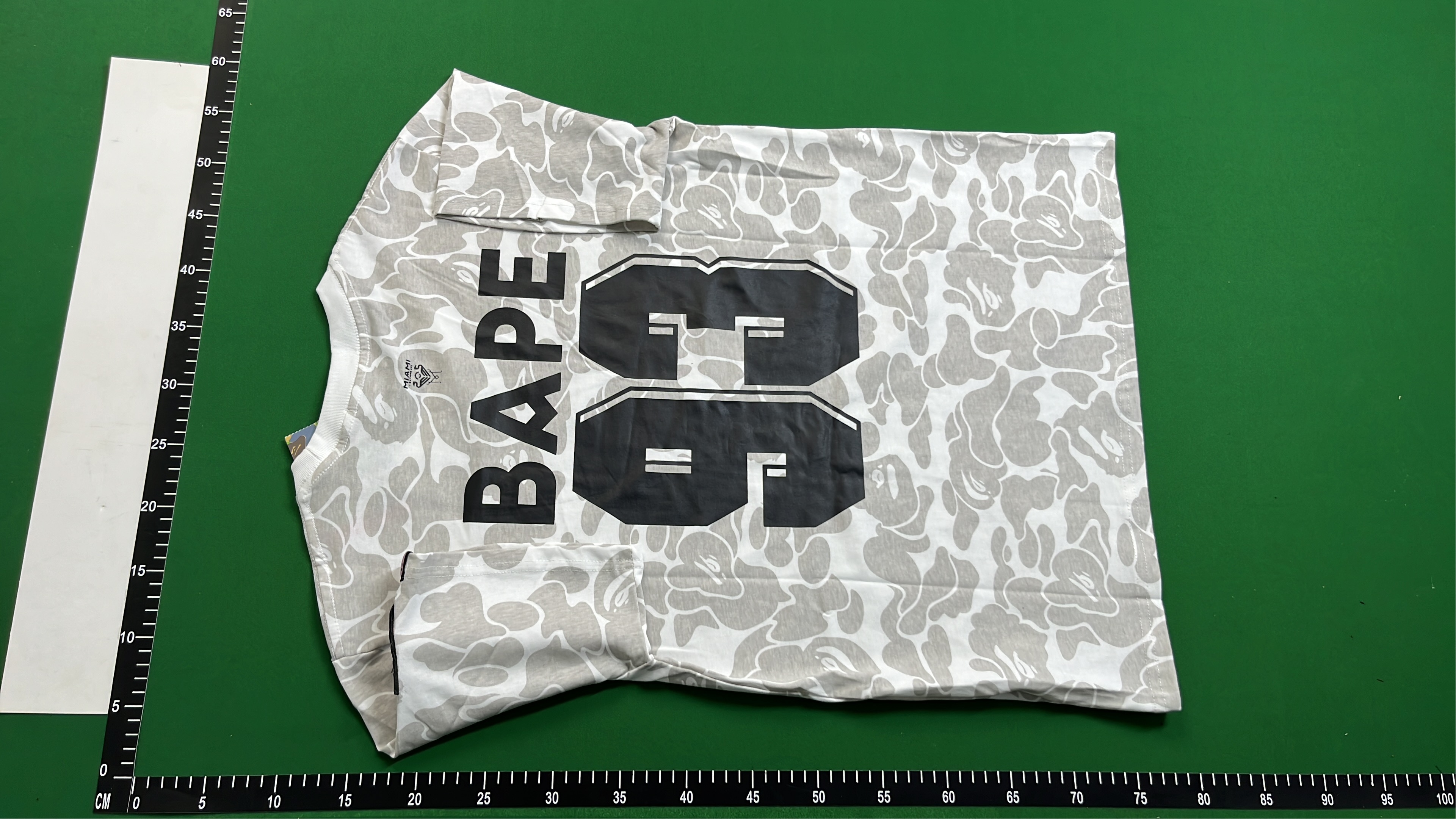 MIAMI A BATHING APE Camo T-Shirt