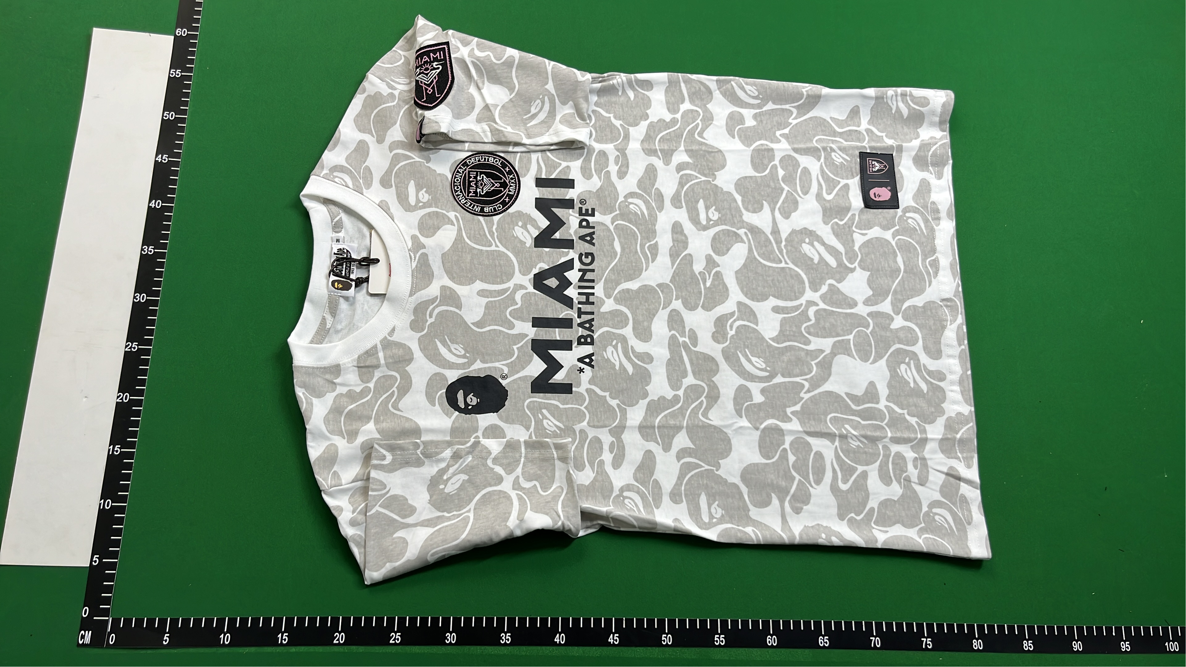MIAMI A BATHING APE Camo T-Shirt