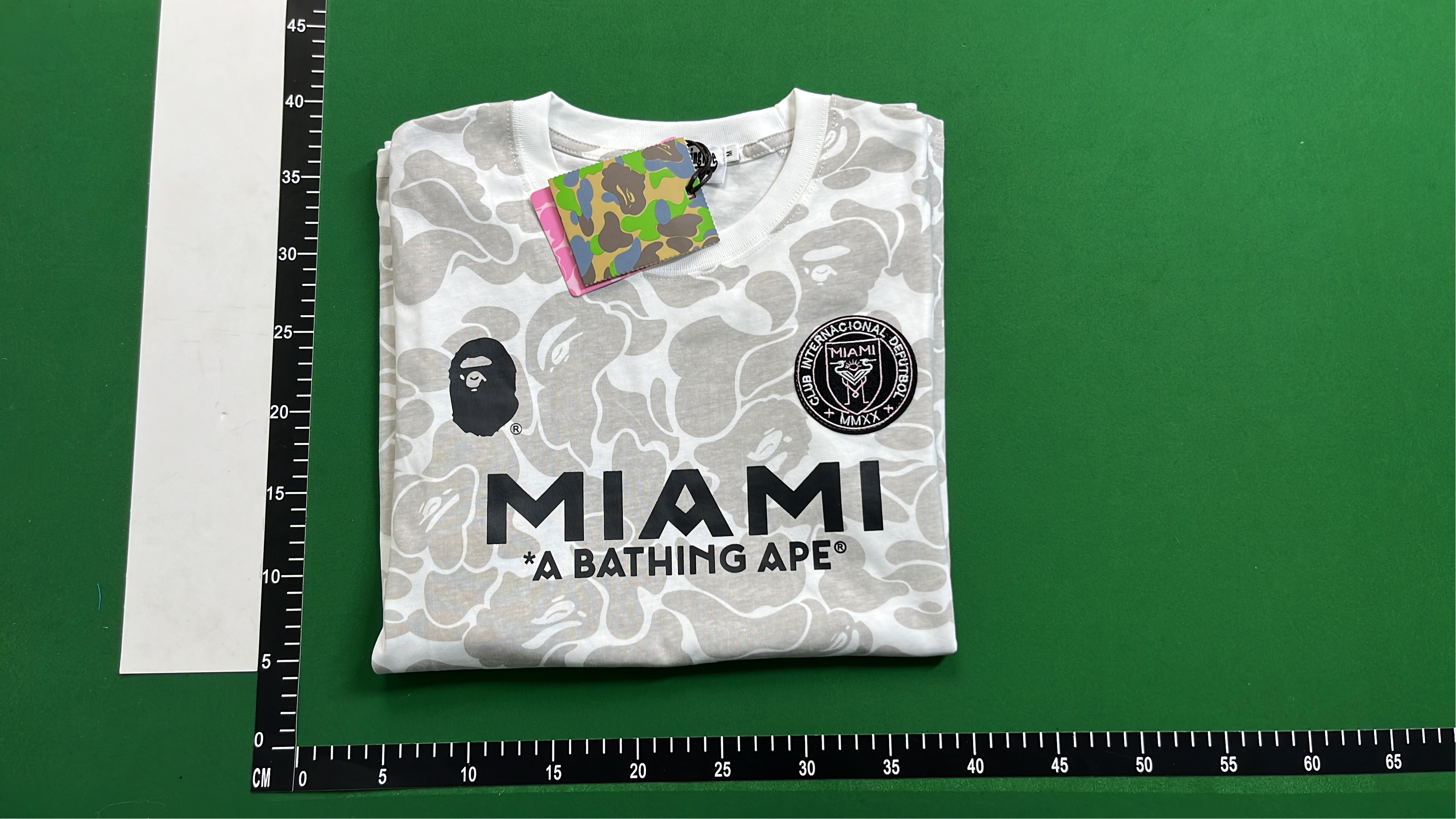 MIAMI A BATHING APE Camo T-Shirt