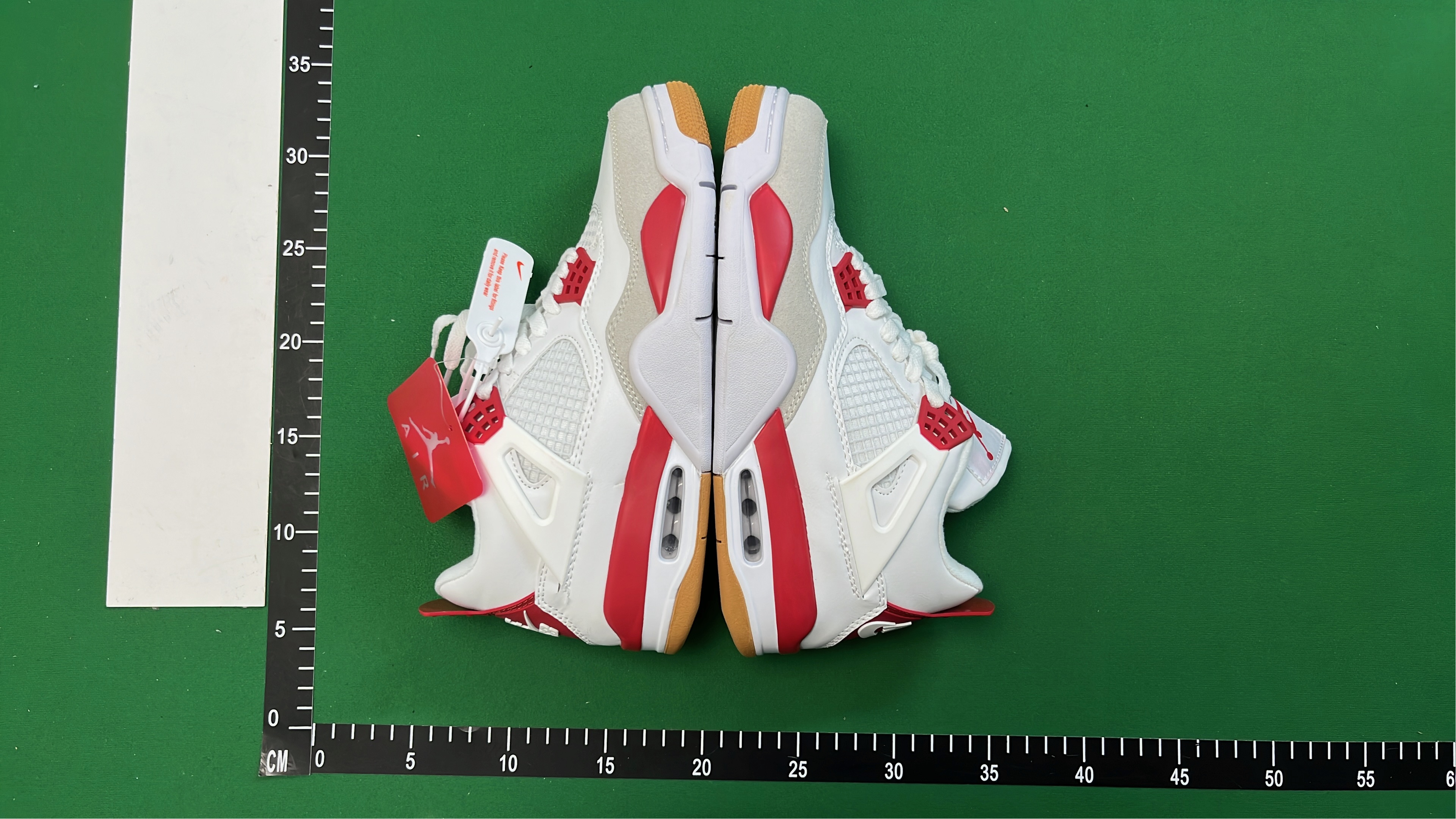 Air Jordan 4 Retro White Red
