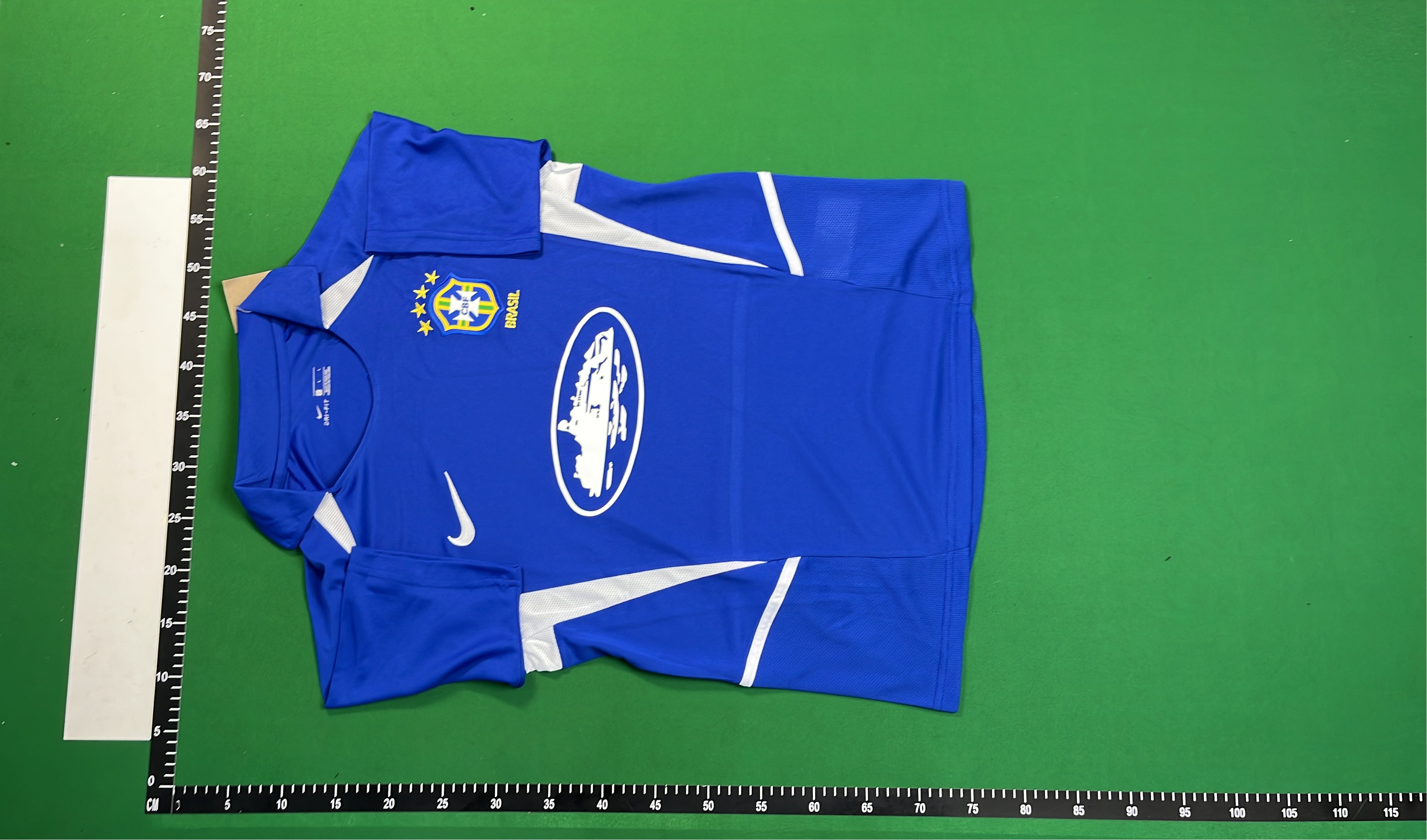 Brazil National Team Soccer Jersey Yellow Green 2006