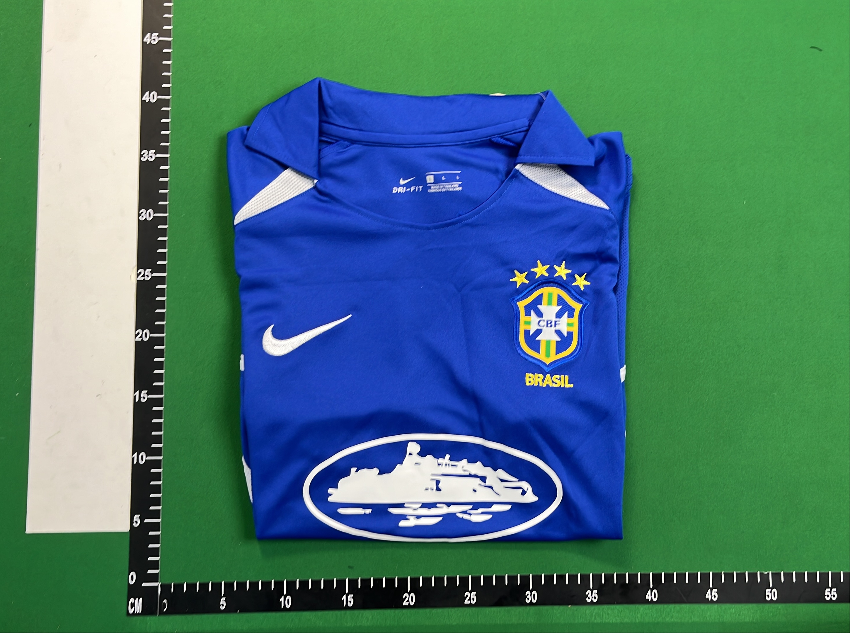 Brazil National Team Soccer Jersey Yellow Green 2006