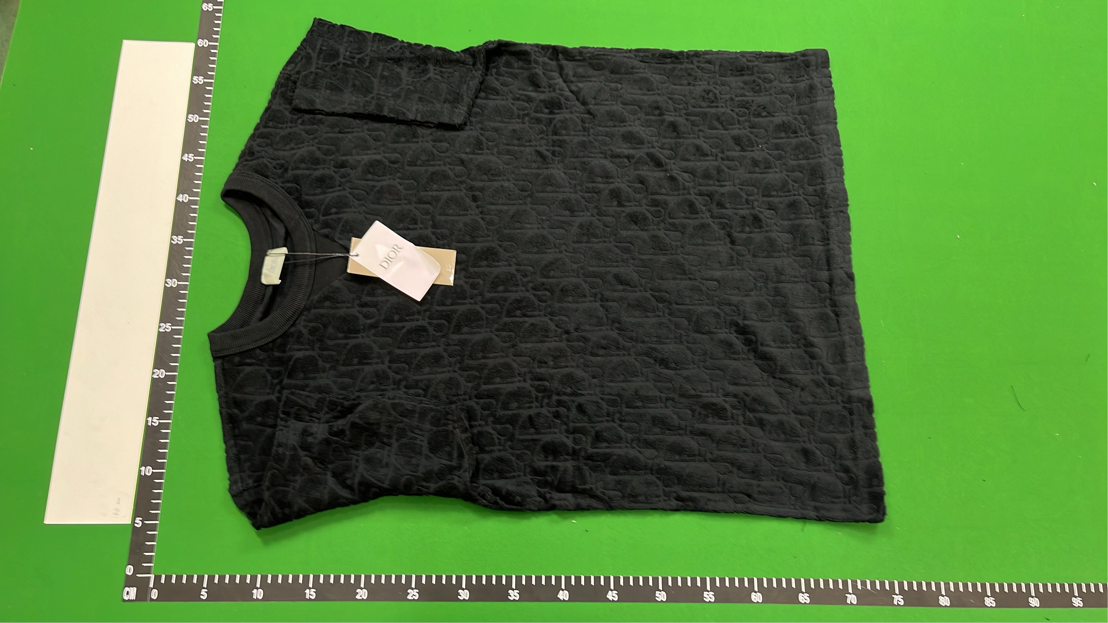 Dior Black Logo Print T-Shirt for Men