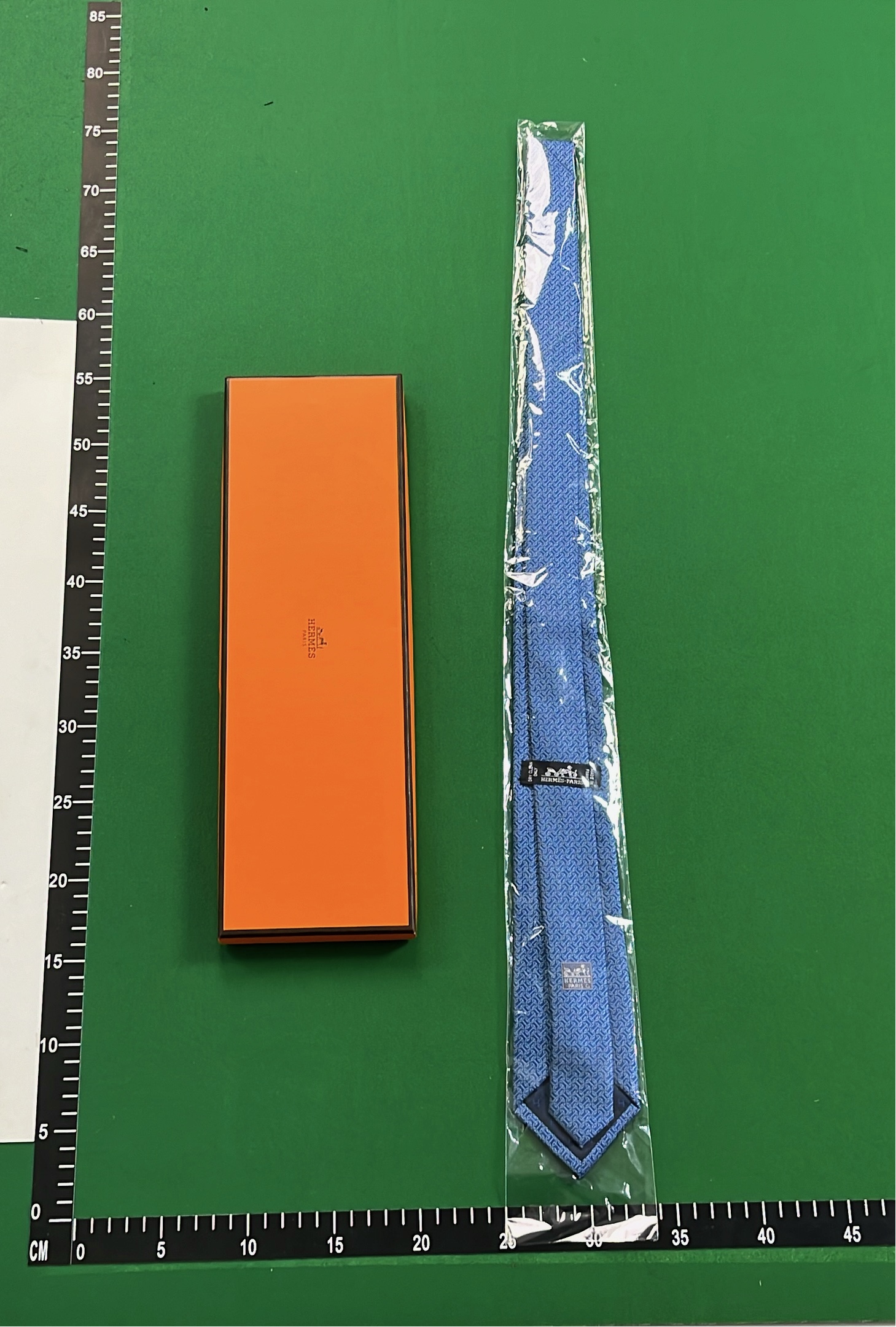 Herm&egrave;s H Pattern Silk Ties in Classic Colors